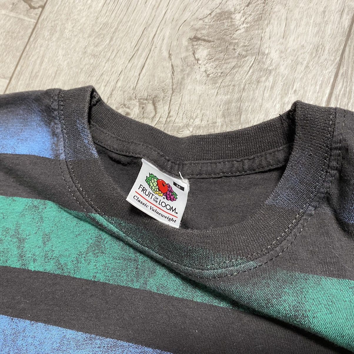 Band Tees VINTAGE KURT COBAIN GUITAR STRIPED BOXY T SHIRT Size US M / EU 48-50 / 2 - 3 Thumbnail