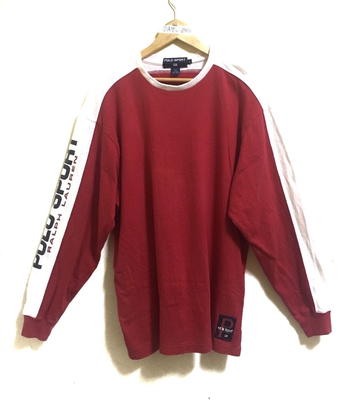 Polo Ralph Lauren Polo Sport Ralph Lauren 1996 12M YACHT Challenge || Hip Hop Size US L / EU 52-54 / 3 - 4 Thumbnail