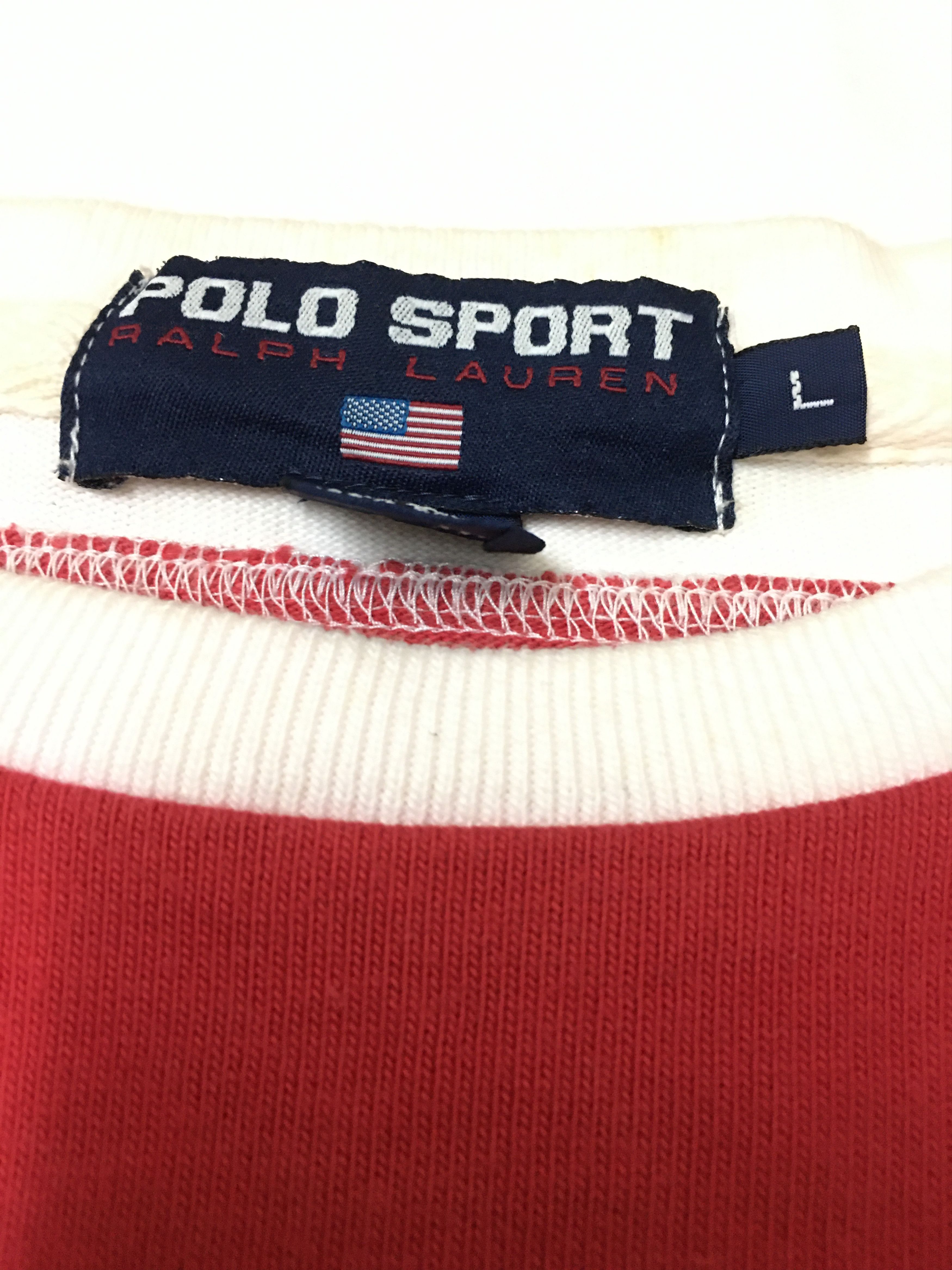 Polo Ralph Lauren Polo Sport Ralph Lauren 1996 12M YACHT Challenge || Hip Hop Size US L / EU 52-54 / 3 - 6 Thumbnail