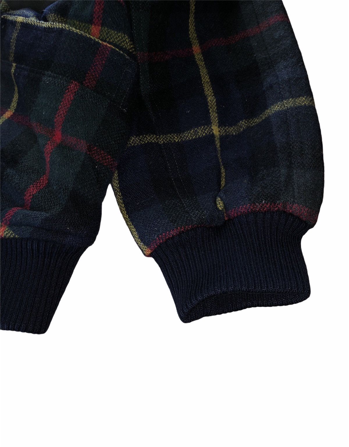 SCOOP Rare Vintage Scoop Sport 1979 Plaid Varsity Wool Jacket Size US M / EU 48-50 / 2 - 4 Thumbnail