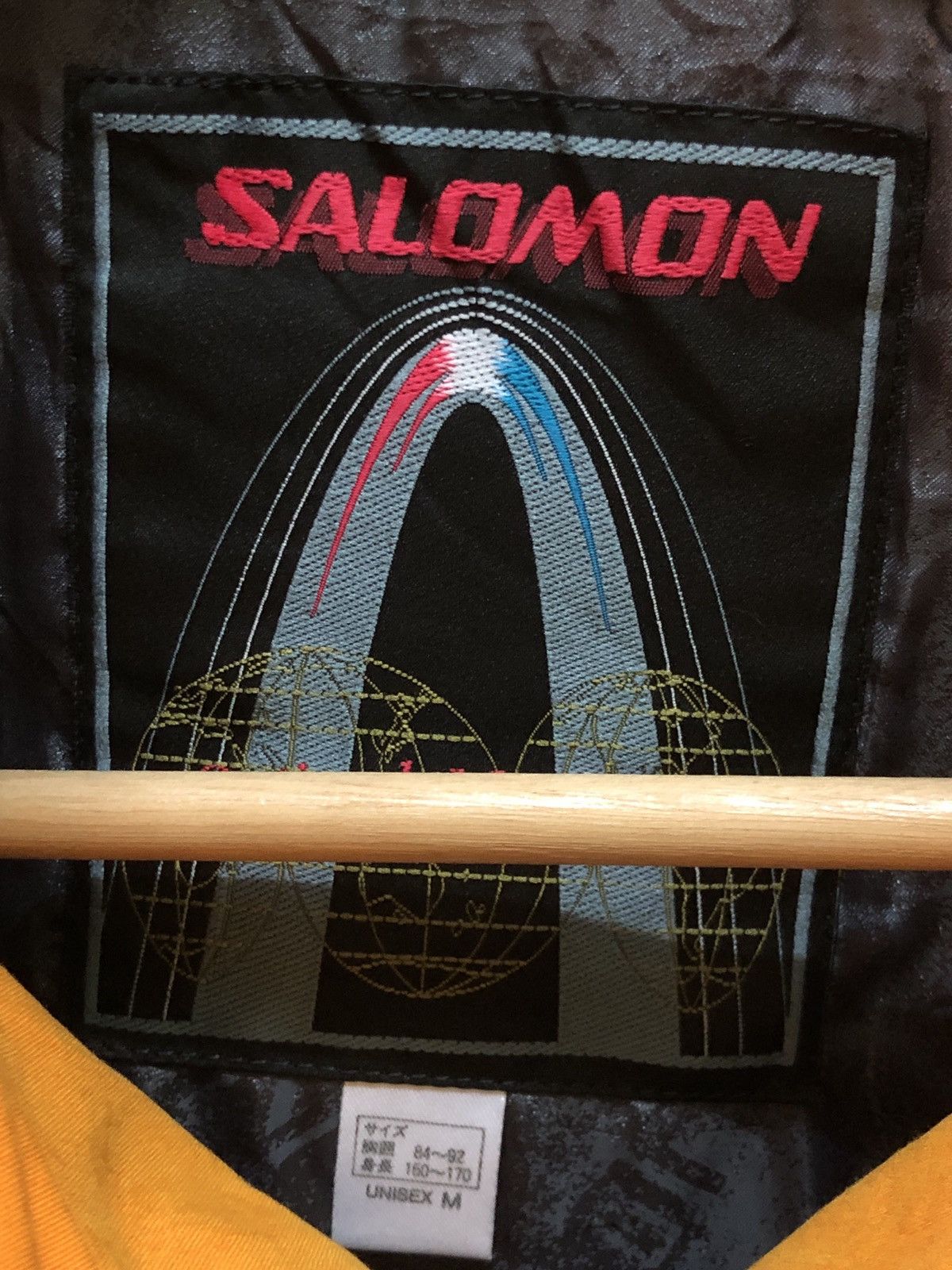 Salomon Rare Vintage Salomon Spell Out Logo Ski Jacket Size US M / EU 48-50 / 2 - 13 Thumbnail
