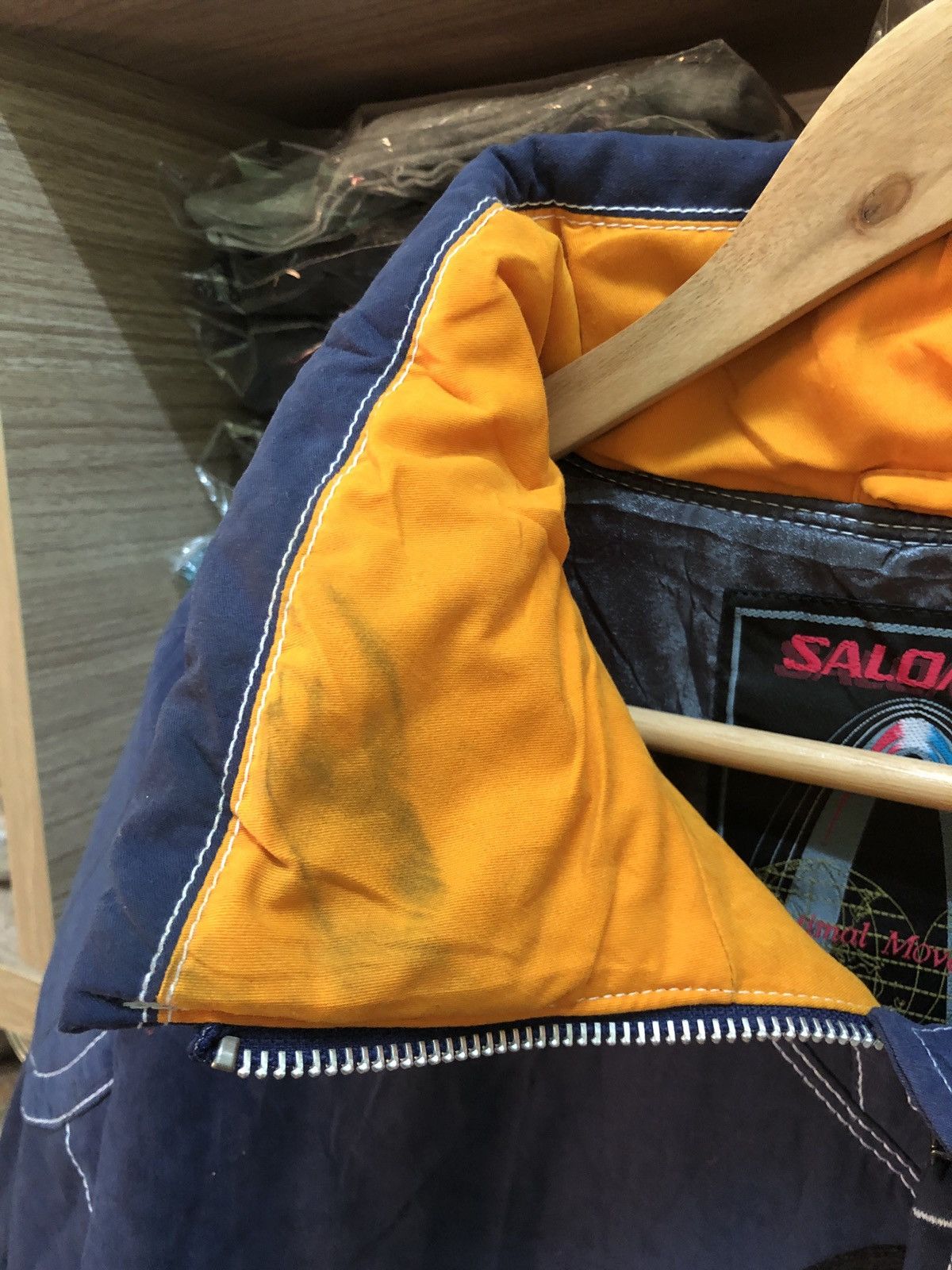 Salomon Rare Vintage Salomon Spell Out Logo Ski Jacket Size US M / EU 48-50 / 2 - 7 Thumbnail