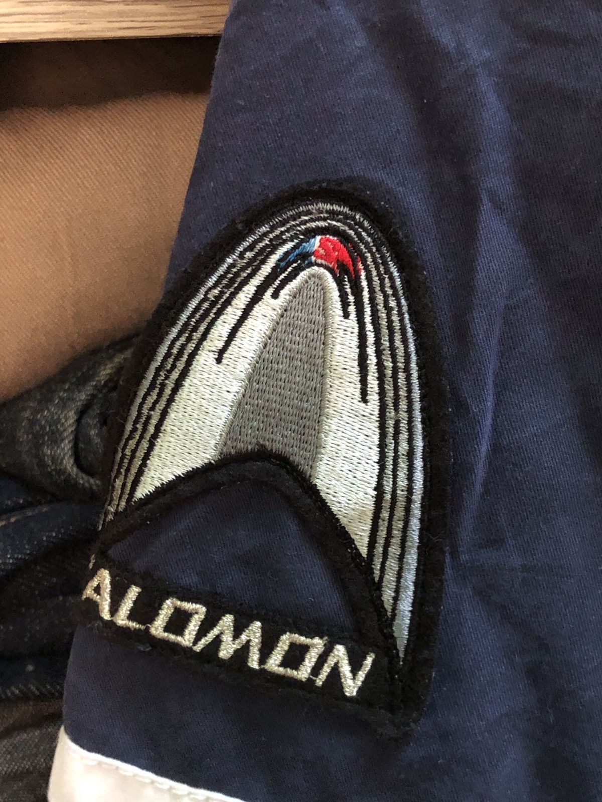 Salomon Rare Vintage Salomon Spell Out Logo Ski Jacket Size US M / EU 48-50 / 2 - 12 Thumbnail