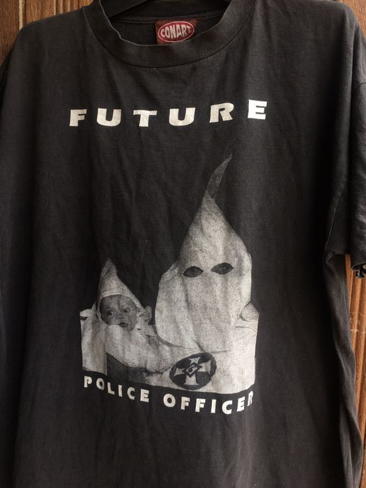 レア 90s CONART FUTURE POLICE OFFICER tシャツ - Tシャツ/カットソー