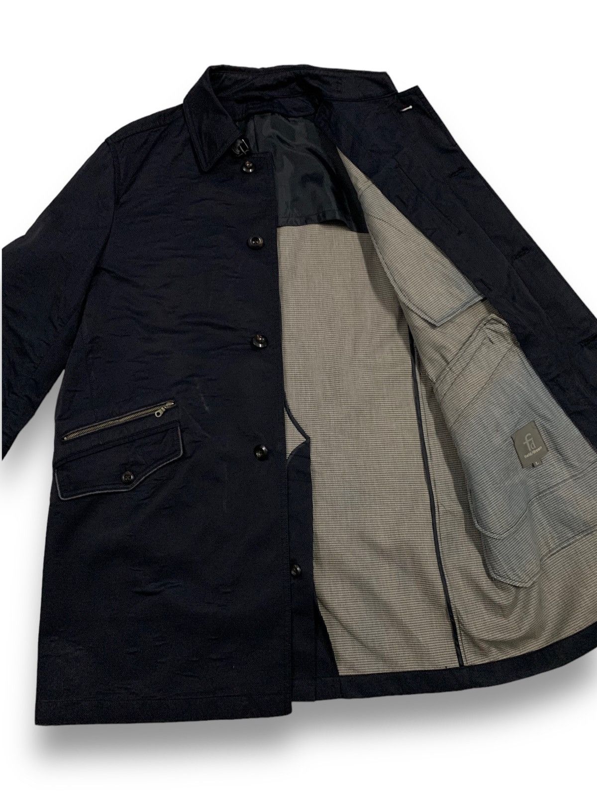 Japanese Brand Japanese Brand Field Dream Punk Style Long Coat Jacket Size US L / EU 52-54 / 3 - 3 Thumbnail