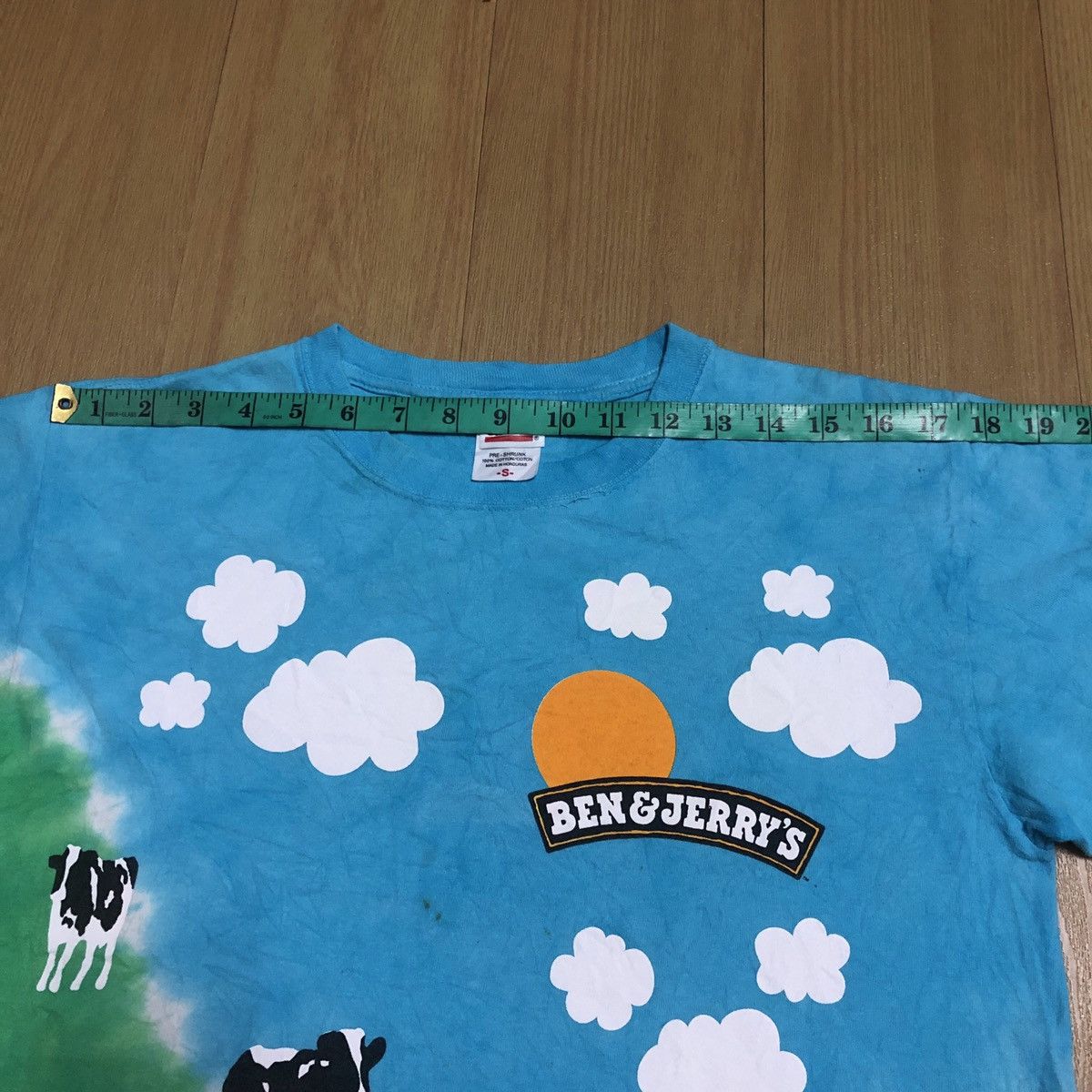 Vintage Vintage Ben And Jerry Ice Cream Euphoria All Over Print Tee Size US S / EU 44-46 / 1 - 10 Thumbnail