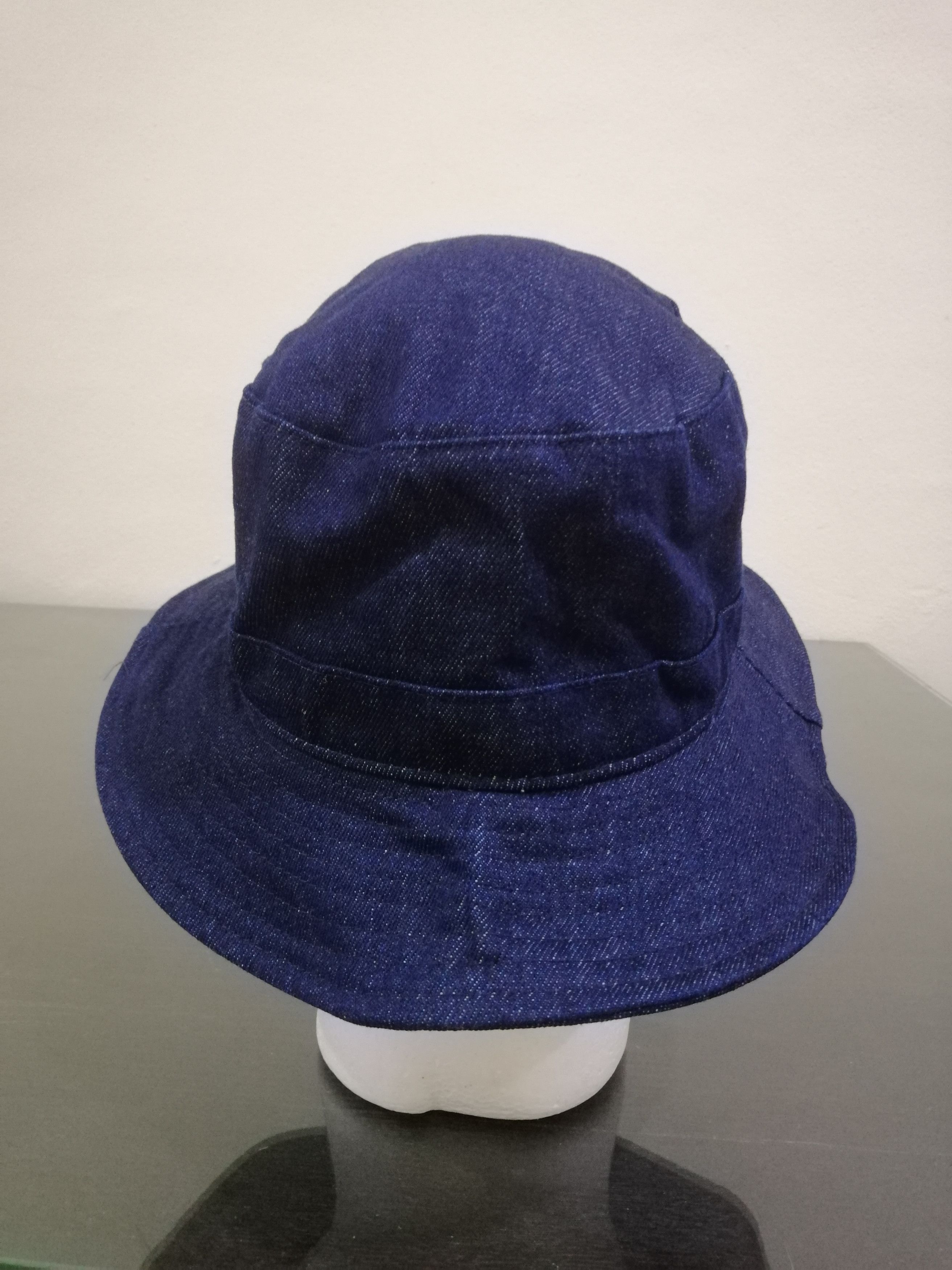 Japanese Brand × Vintage Japanese XXX Bucket Hat Denim Size ONE SIZE - 5 Thumbnail