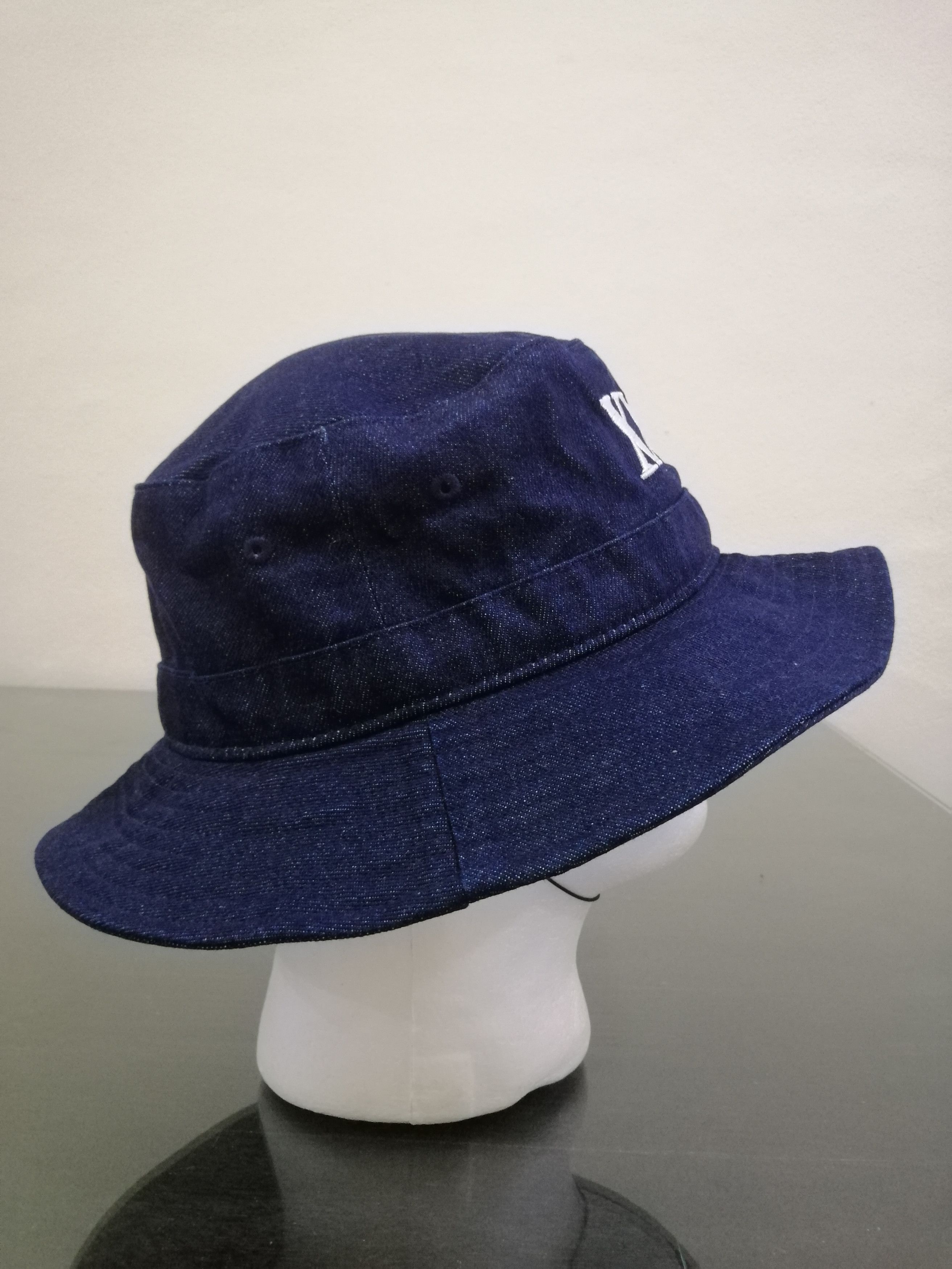 Japanese Brand × Vintage Japanese XXX Bucket Hat Denim Size ONE SIZE - 3 Thumbnail