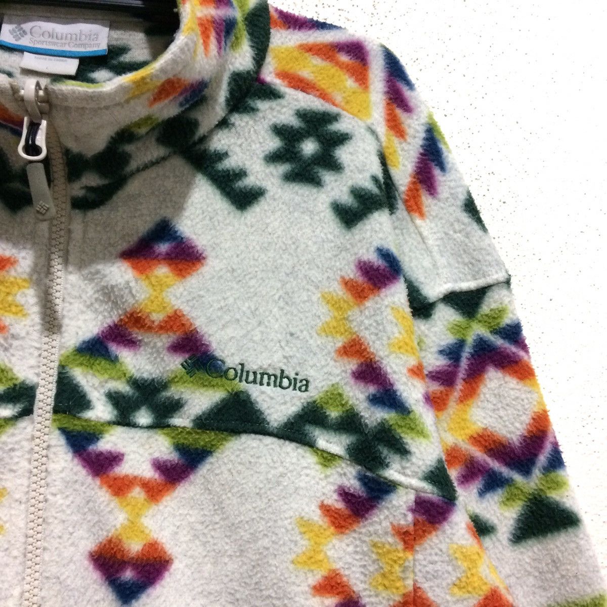 Columbia COLUMBIA FLEECE Navajo Jacket Sportswear Company Outdoor Size US L / EU 52-54 / 3 - 2 Thumbnail