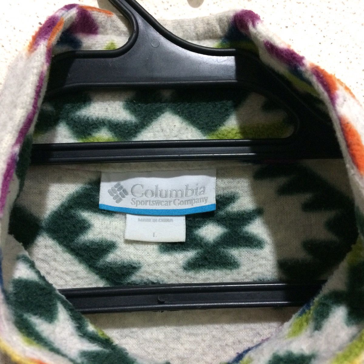 Columbia COLUMBIA FLEECE Navajo Jacket Sportswear Company Outdoor Size US L / EU 52-54 / 3 - 3 Thumbnail