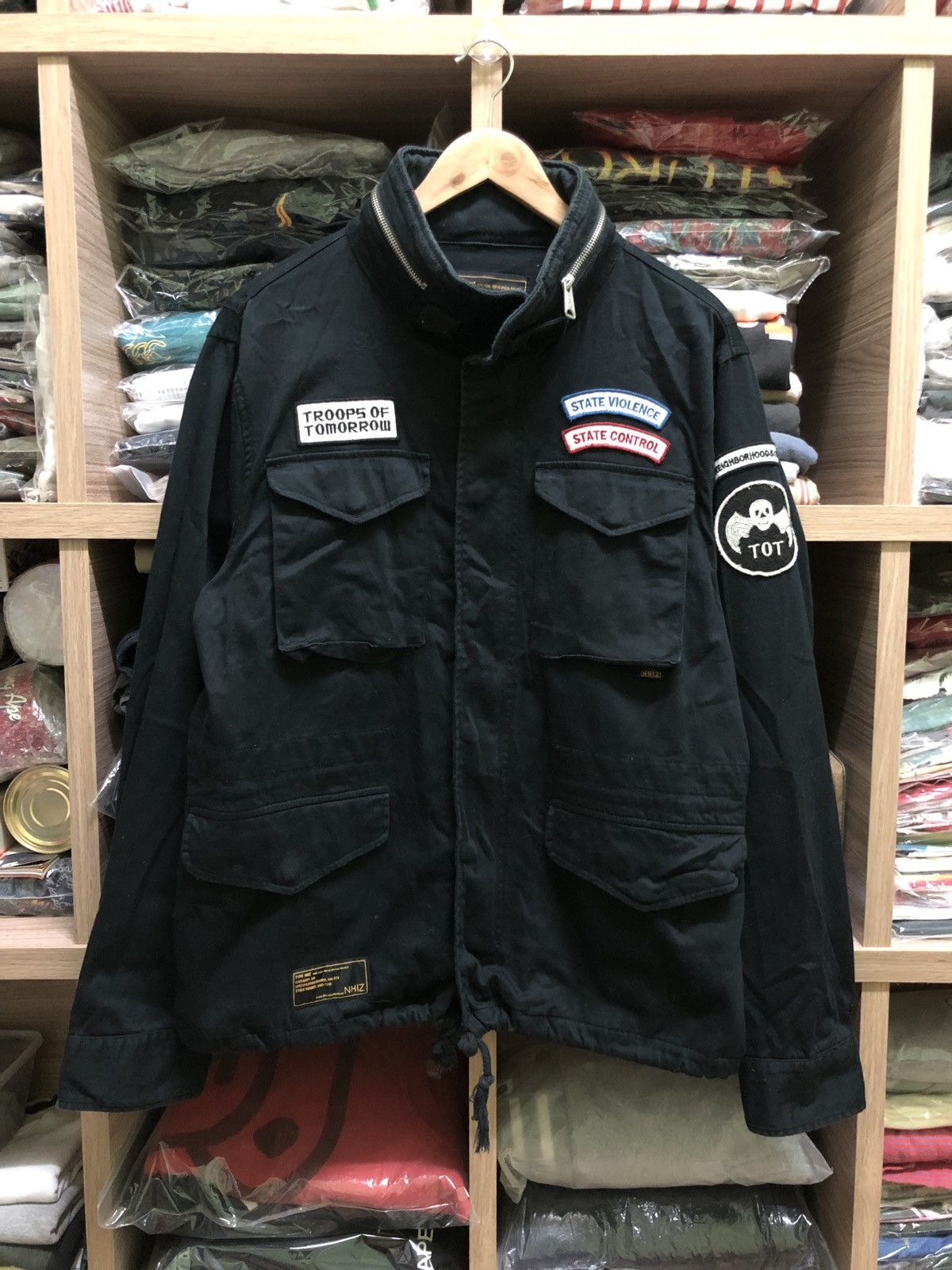 Izzue Neighborhood Izzue x Neighborhood M65 Jacket Grailed