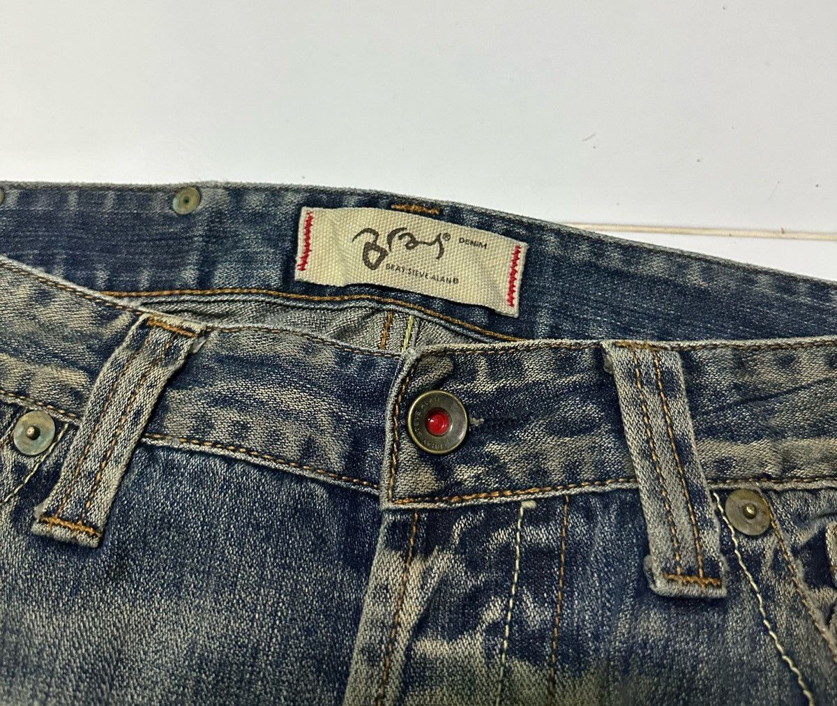 Steven Alan Steve Alan rusty wash denim jeans Size US 32 / EU 48 - 4 Thumbnail