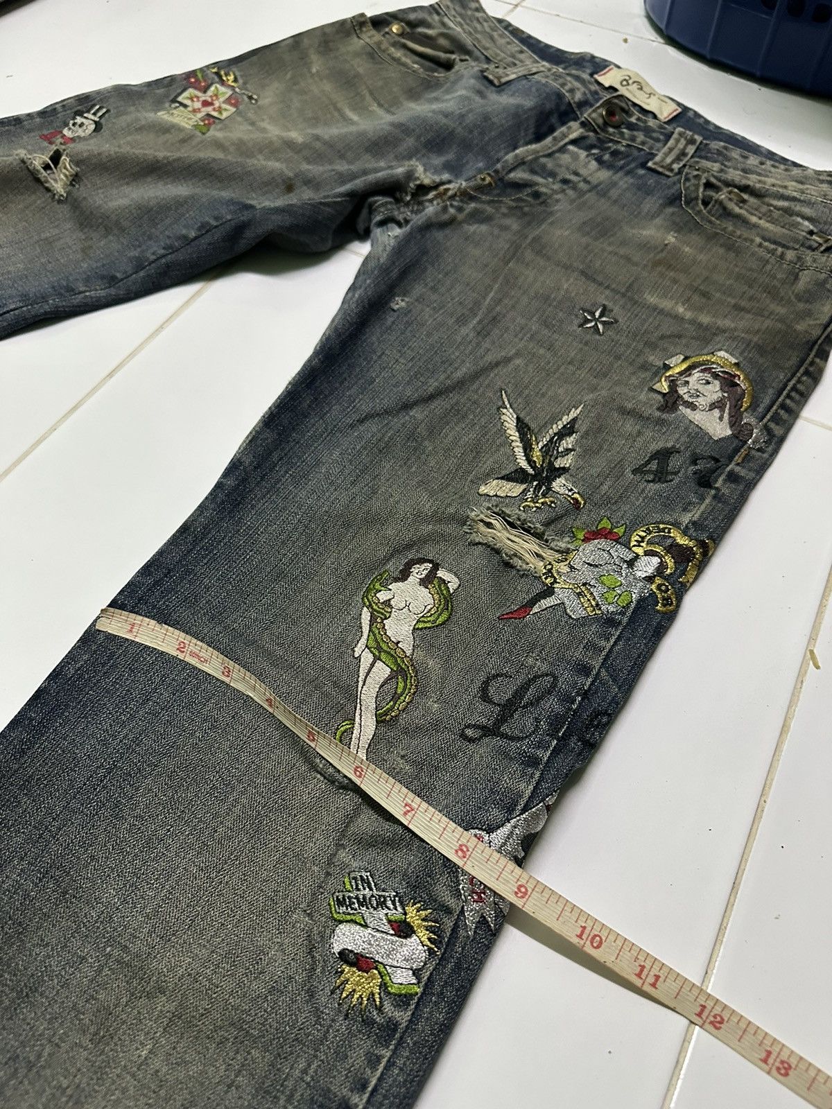 Steven Alan Steve Alan rusty wash denim jeans Size US 32 / EU 48 - 13 Thumbnail