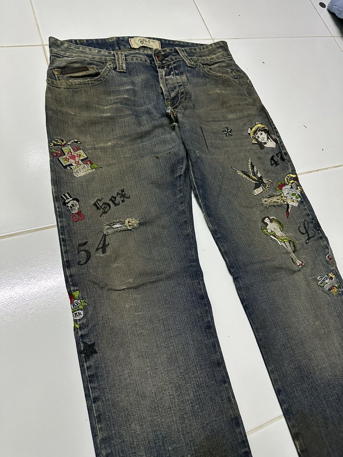 Steven Alan Steve Alan rusty wash denim jeans Size US 32 / EU 48 - 6 Thumbnail