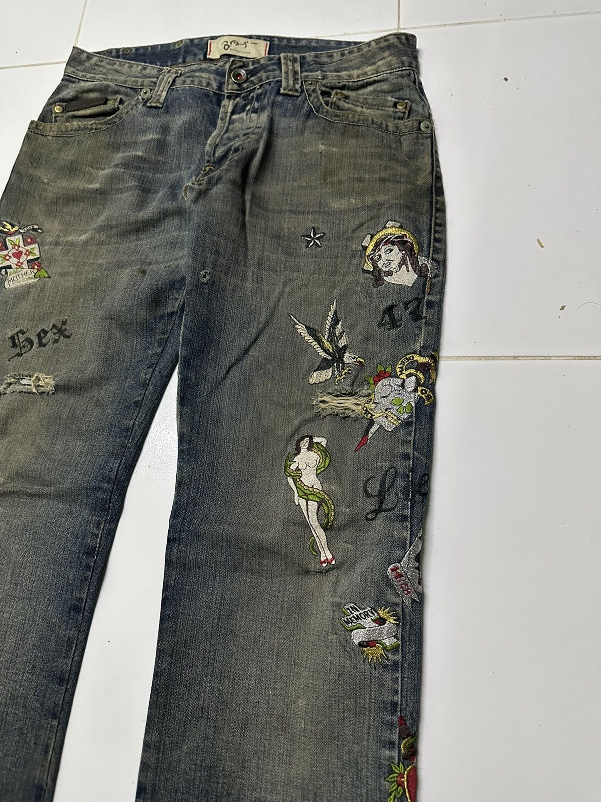 Steven Alan Steve Alan rusty wash denim jeans Size US 32 / EU 48 - 5 Thumbnail