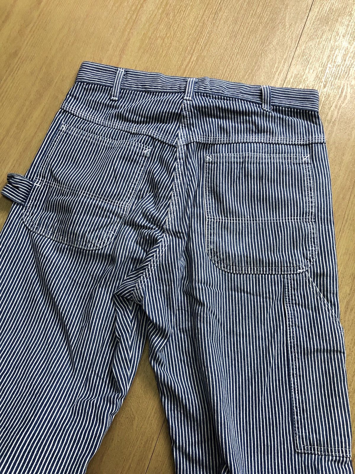 Pointer Vintage Pointer Hickory Stripe Worker Carpenter Pants Size US 32 / EU 48 - 3 Thumbnail