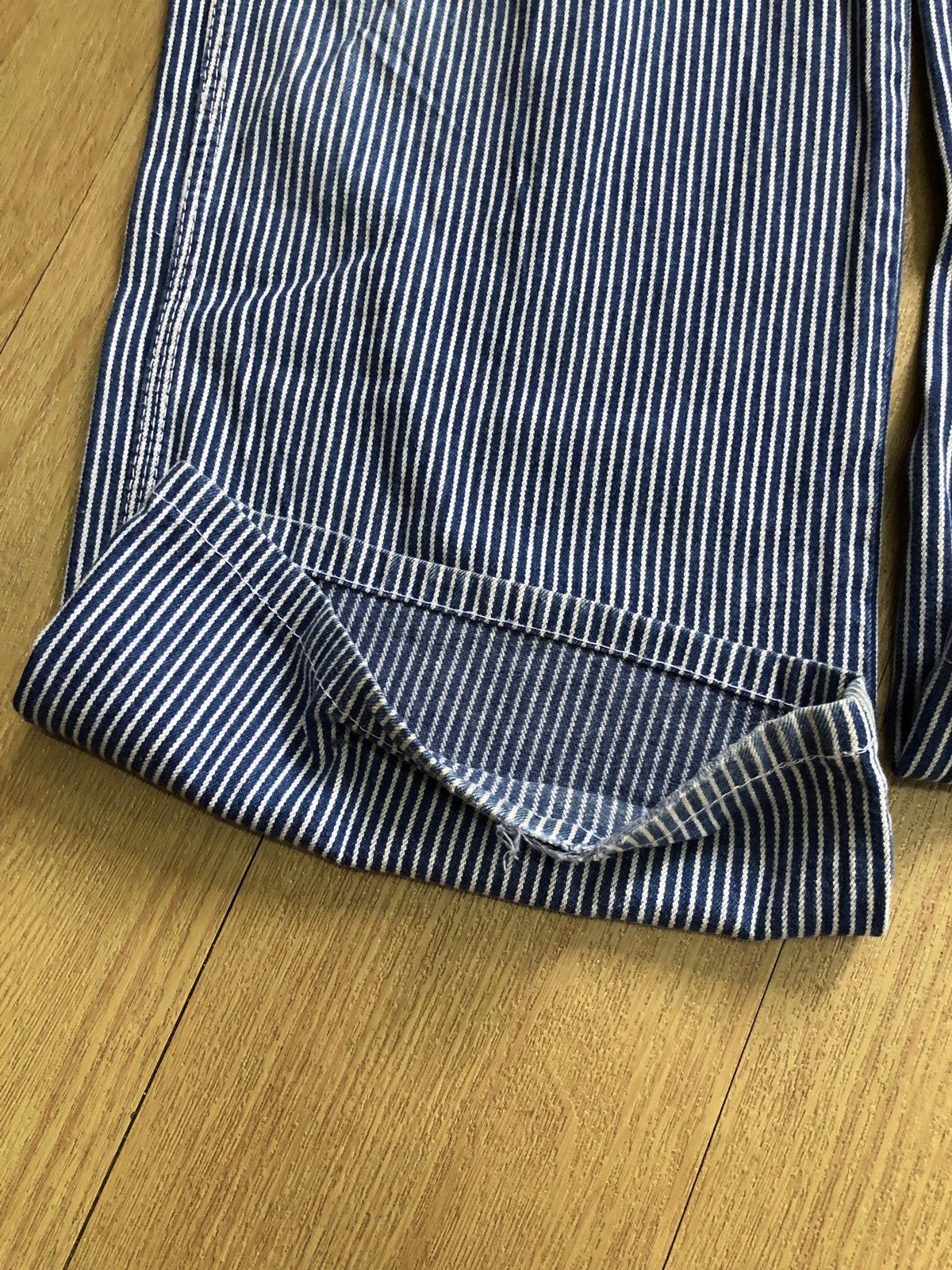 Pointer Vintage Pointer Hickory Stripe Worker Carpenter Pants Size US 32 / EU 48 - 8 Thumbnail