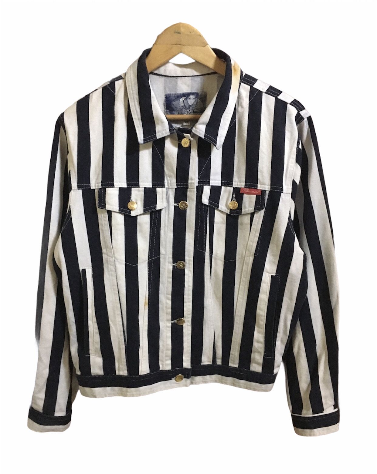 Other Bluemarine Folies Striped Jacket Size US S / EU 44-46 / 1 - 2 Thumbnail