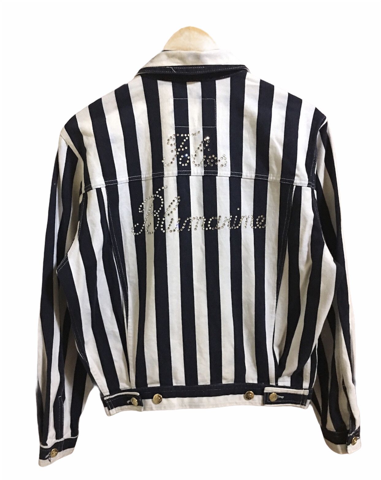 Other Bluemarine Folies Striped Jacket Size US S / EU 44-46 / 1 - 1 Thumbnail