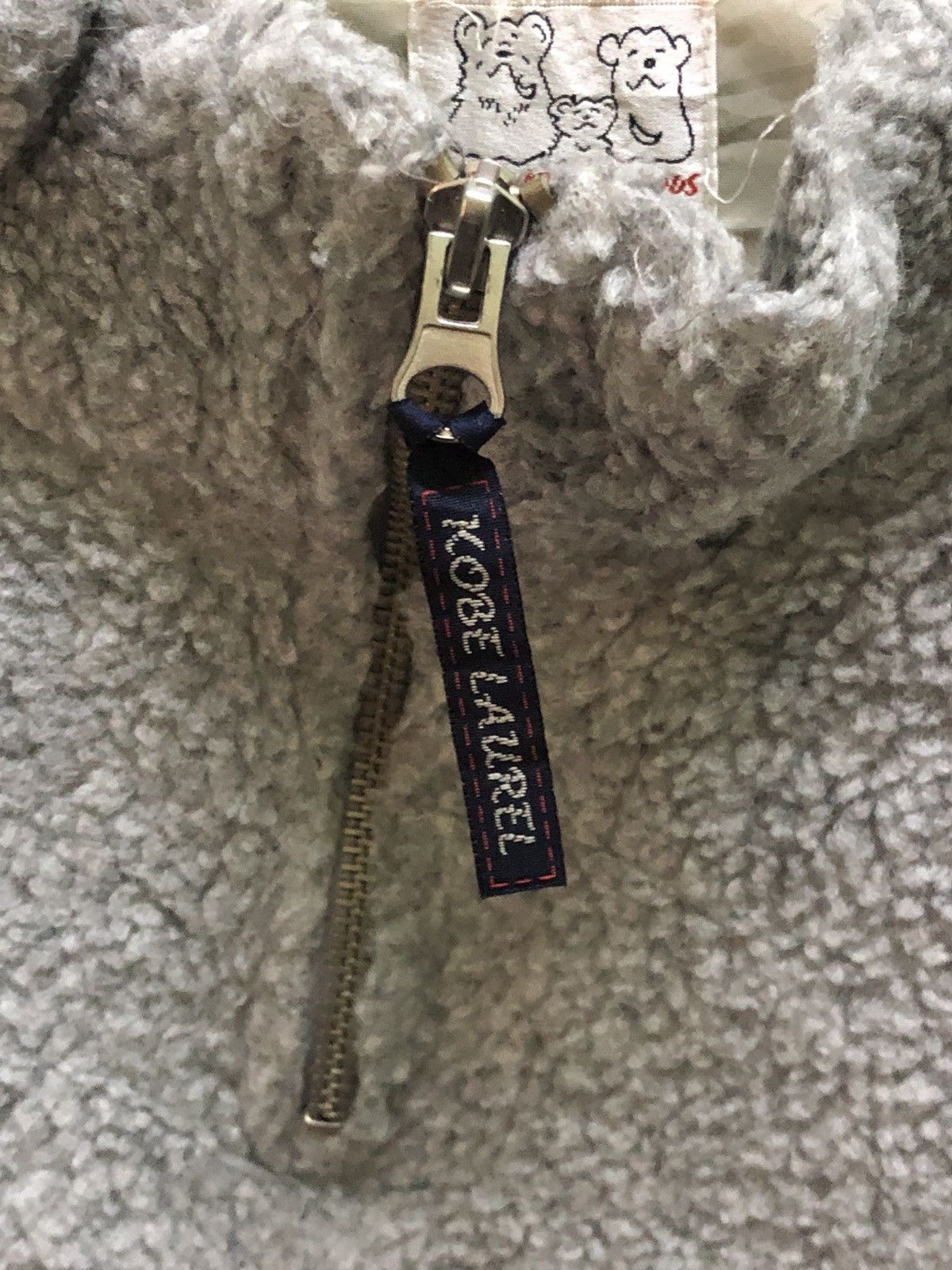 Japanese Brand × Vintage Vintage Kobe Laurel Running Puppy Printed Embroidery Fleece Size US L / EU 52-54 / 3 - 7 Thumbnail