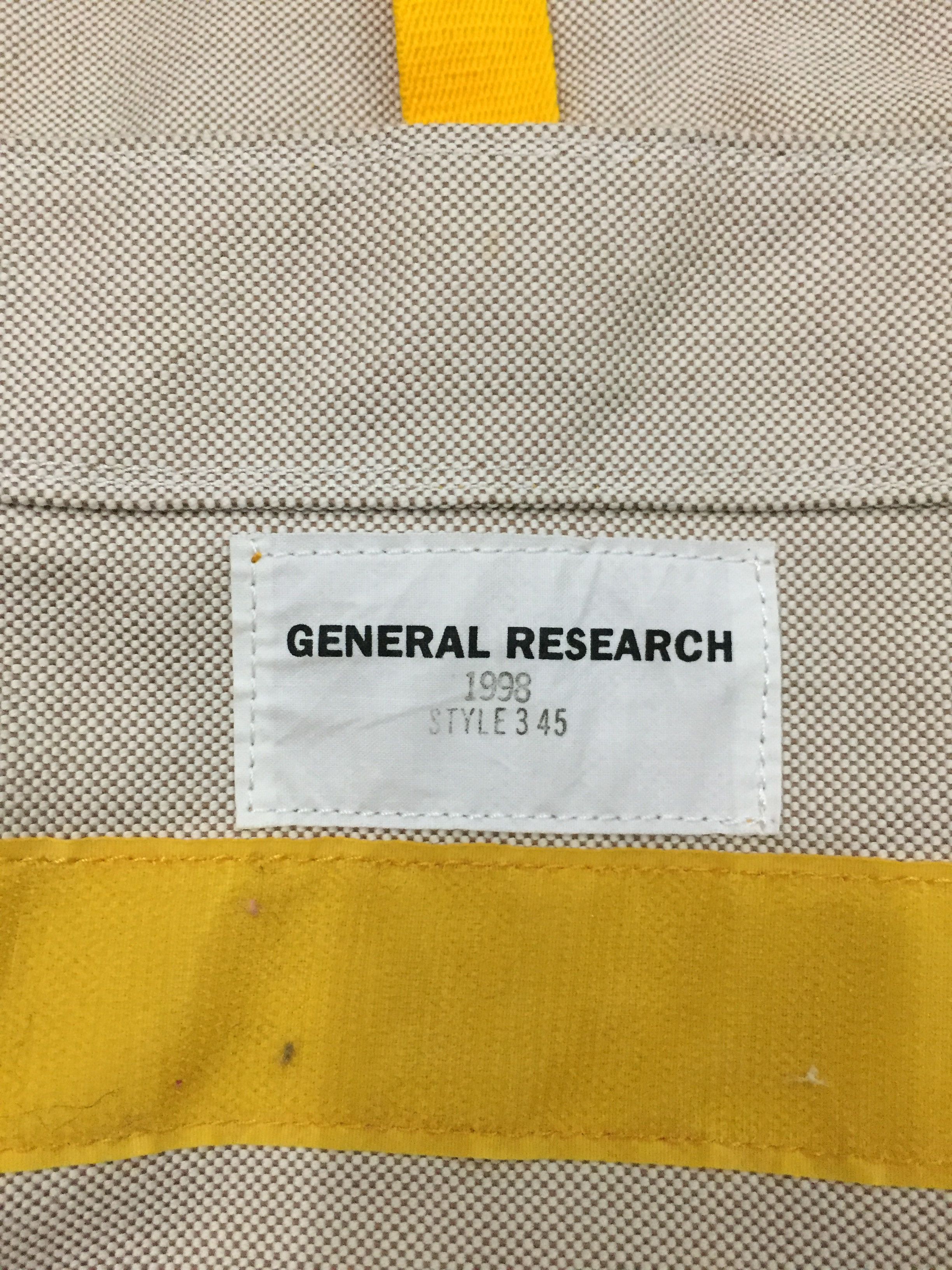 General Research 1998 General Research Large messenger parasite bag Size ONE SIZE - 12 Thumbnail