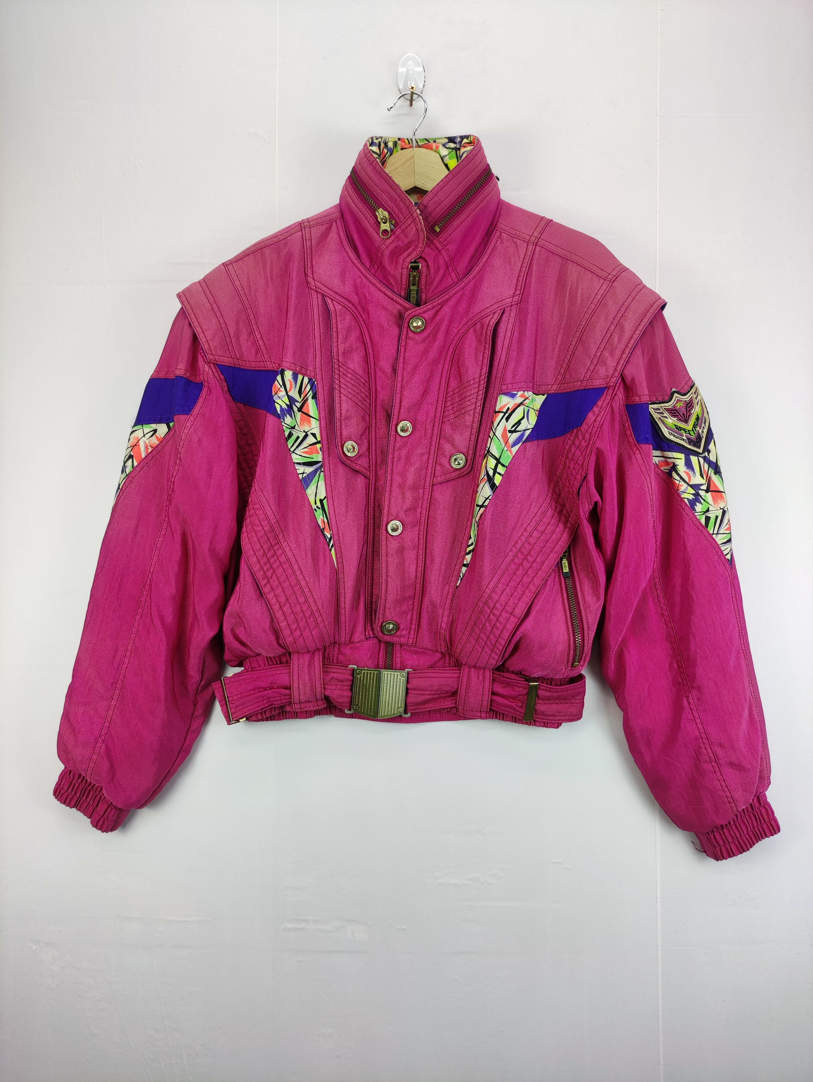 image of Bomber Jacket x Ski Vintage Killy Ski Jacket Bomber Style, Men's (Size Large)