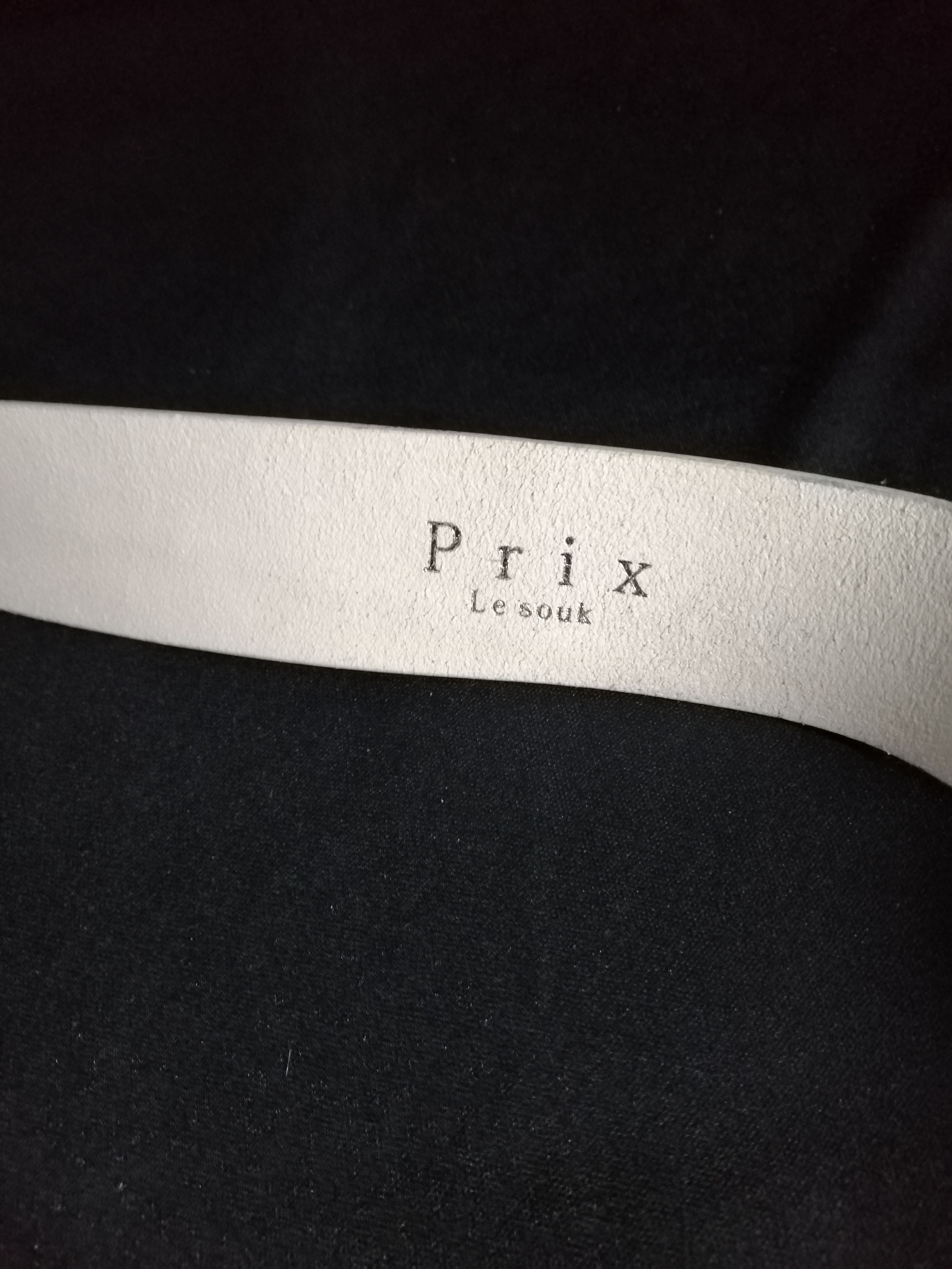 Japanese Brand × Other Prik Le Souk Diamond Big Buckle Genuine Leather Size ONE SIZE - 5 Thumbnail