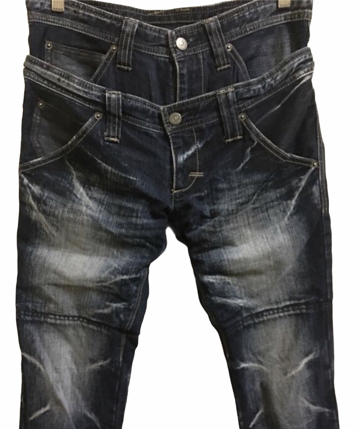 PPFM PPFM Denim Curve Twist Jeans Slim Fit Distressed Nice Faded Size US 30 / EU 46 - 4 Thumbnail