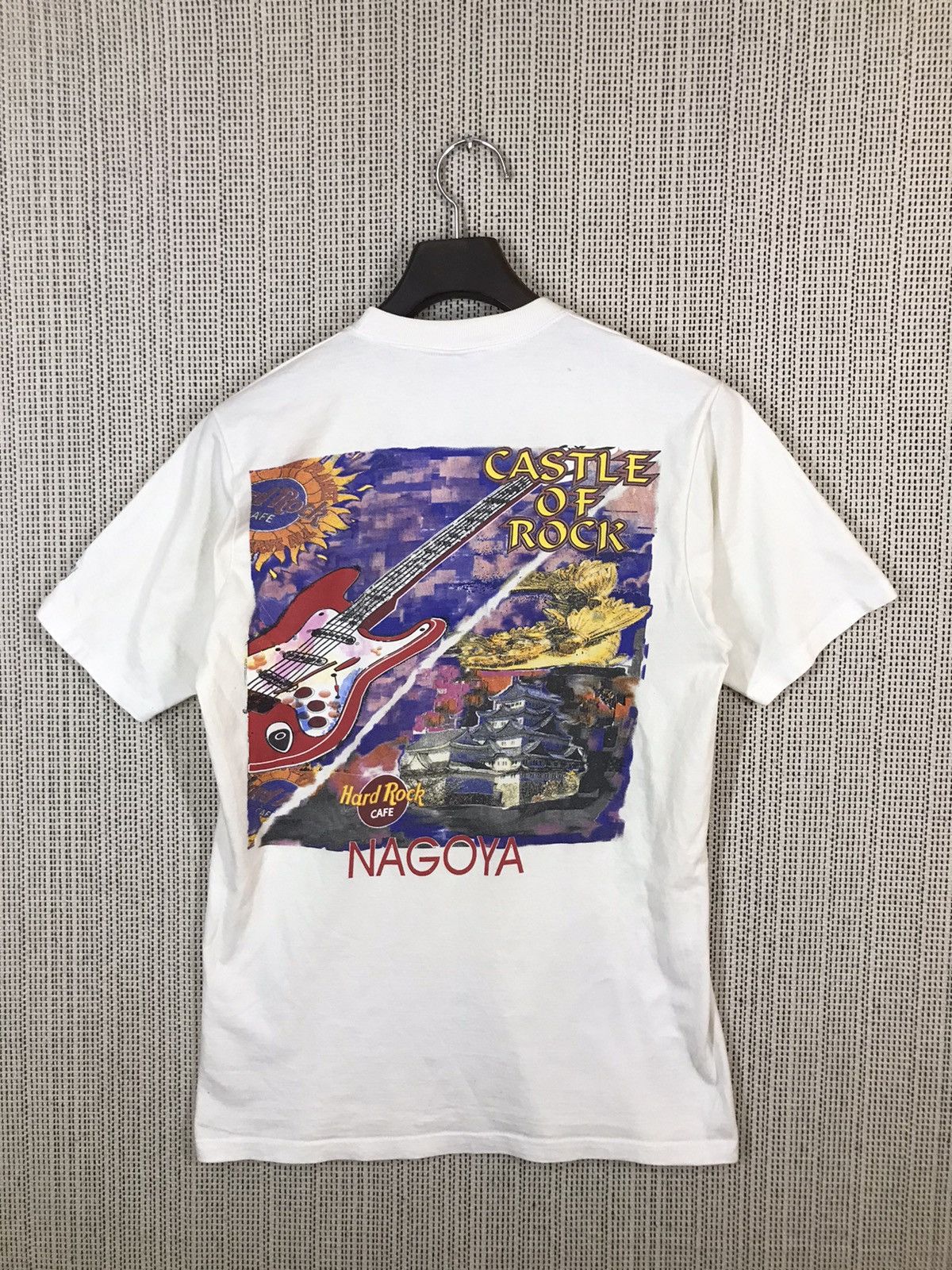 Hard Rock Cafe ‼️VTG HARD ROCK CAFE NAGOYA CASTLE OF ROCK TSHIRT‼️ Size US M / EU 48-50 / 2 - 1 Thumbnail