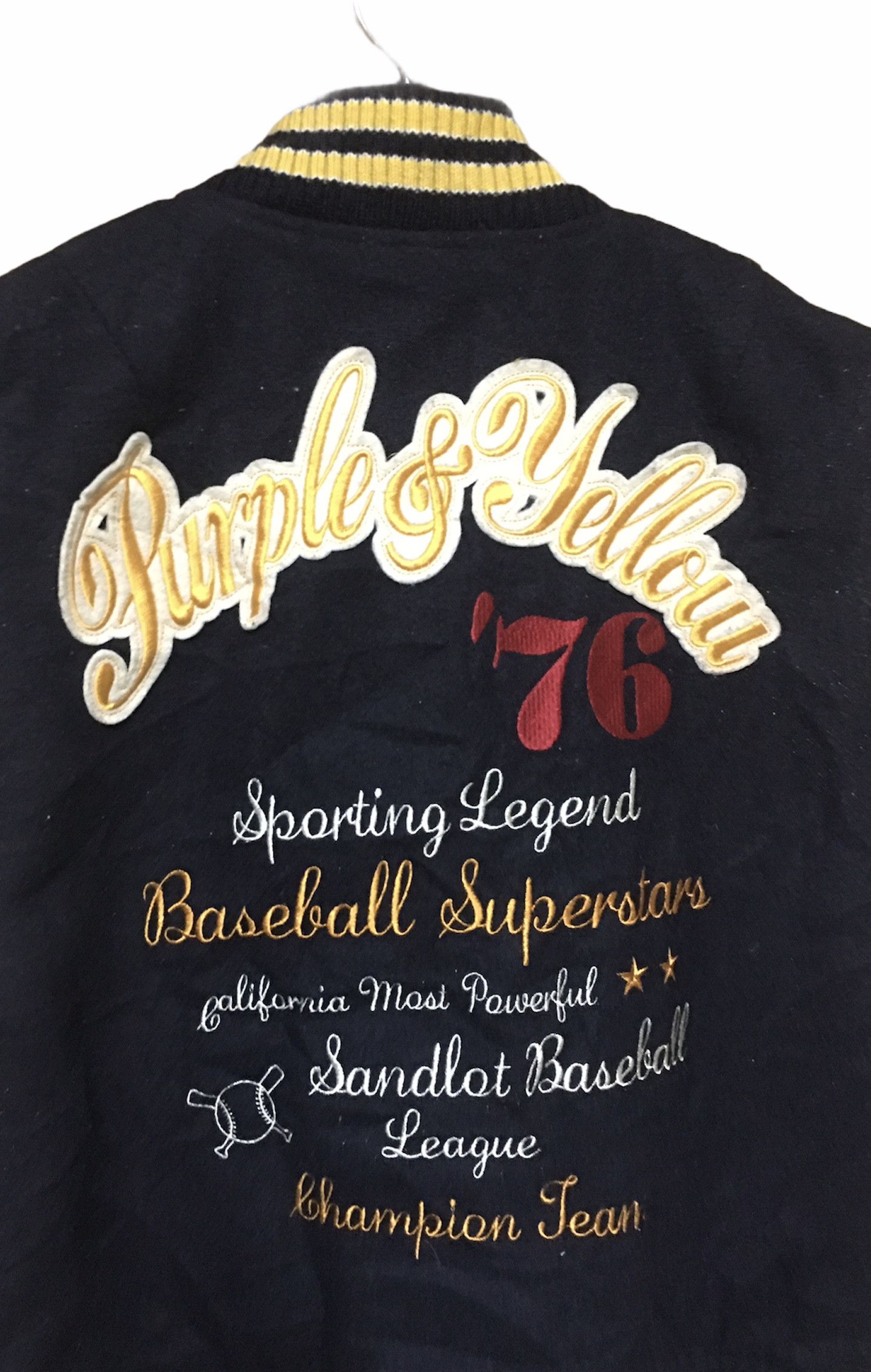 Vintage Last Drop Vintage Baseball jacket California super champion Size US M / EU 48-50 / 2 - 5 Thumbnail