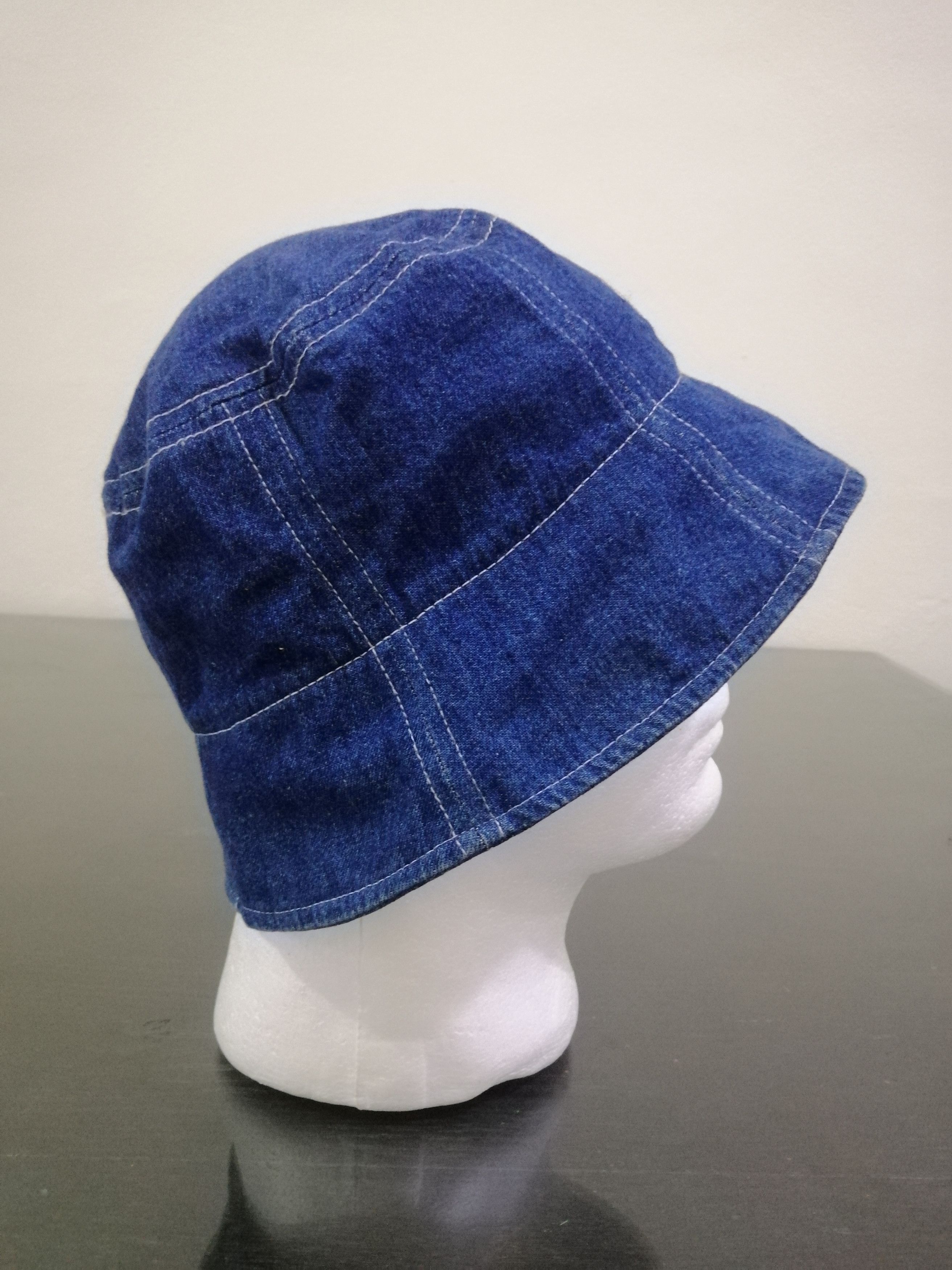 Japanese Brand Denim Bucket Hat Size ONE SIZE - 5 Thumbnail