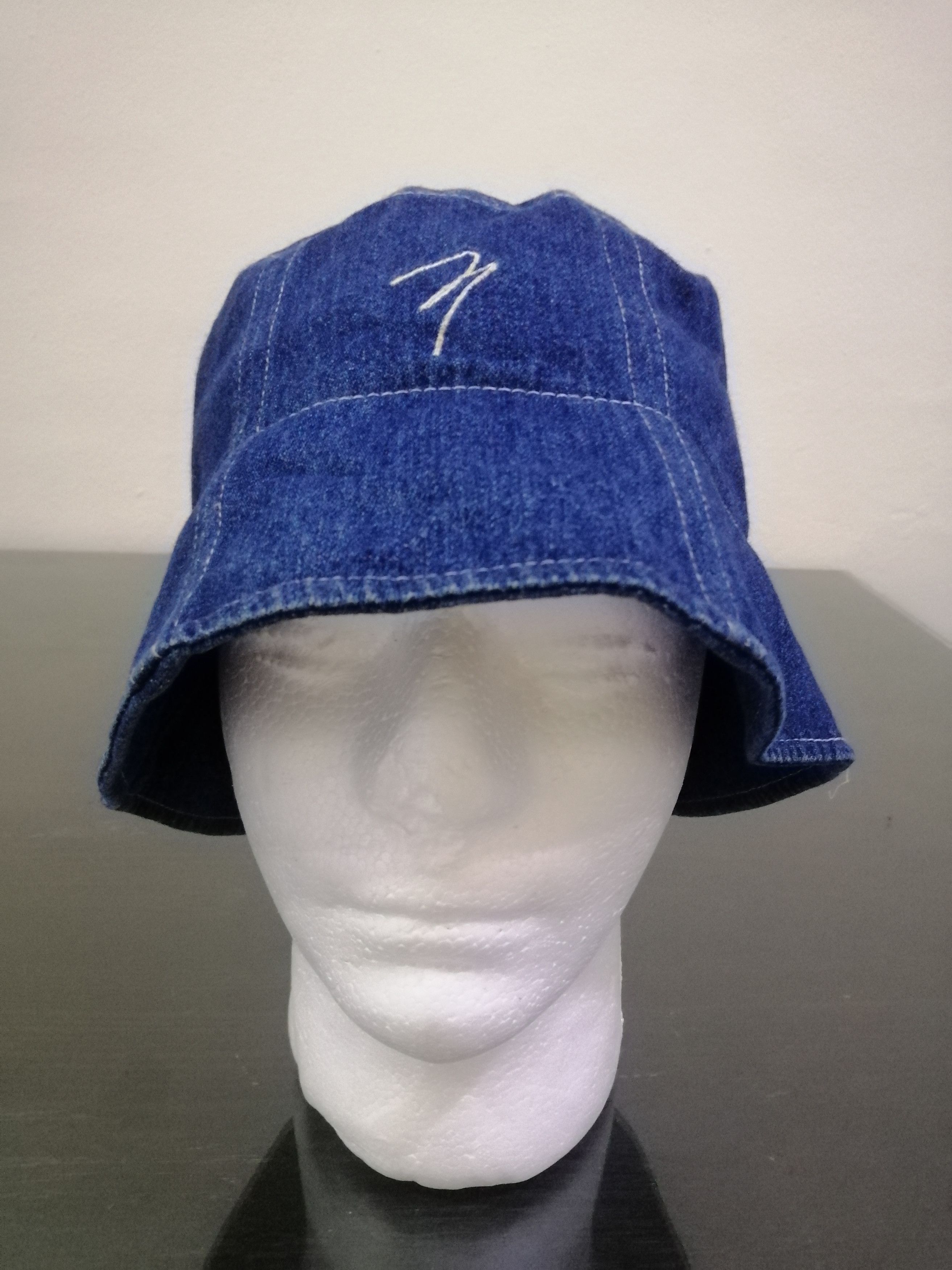 Japanese Brand Denim Bucket Hat Size ONE SIZE - 1 Thumbnail