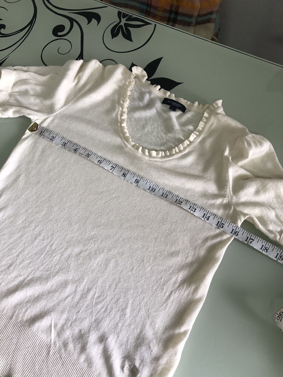 Burberry Vintage Burberry London Small Logo Crop Top Size S / US 4 / IT 40 - 15 Thumbnail