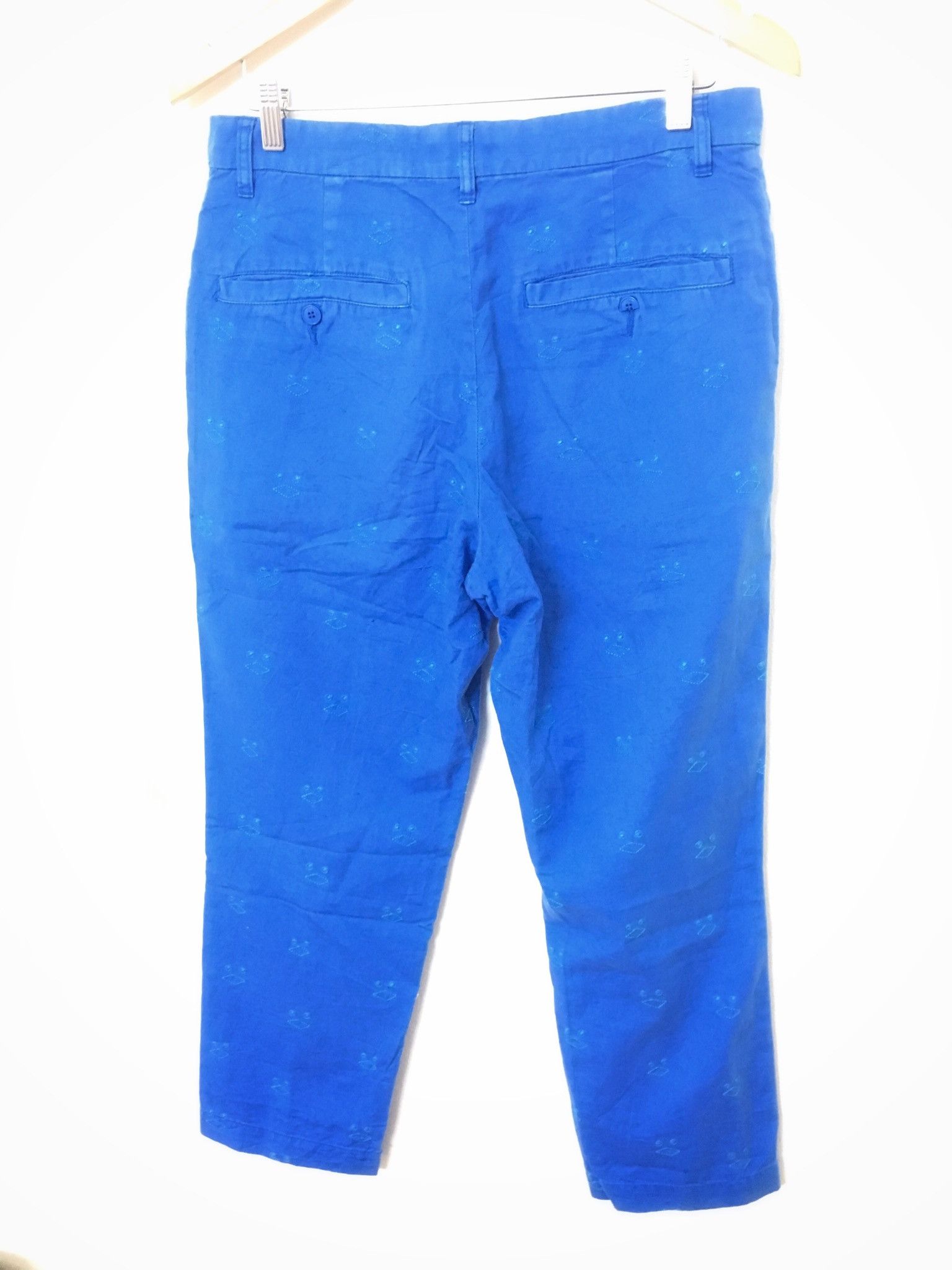 Issey Miyake × Japanese Brand × Ne-Net Ne-Net By Issey Miyake Cropped Pant Full Print Pant Size US 32 / EU 48 - 4 Thumbnail
