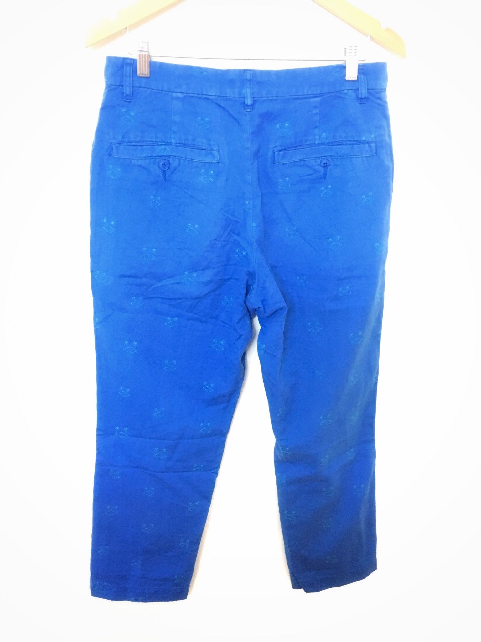 Issey Miyake × Japanese Brand × Ne-Net Ne-Net By Issey Miyake Cropped Pant Full Print Pant Size US 32 / EU 48 - 5 Thumbnail