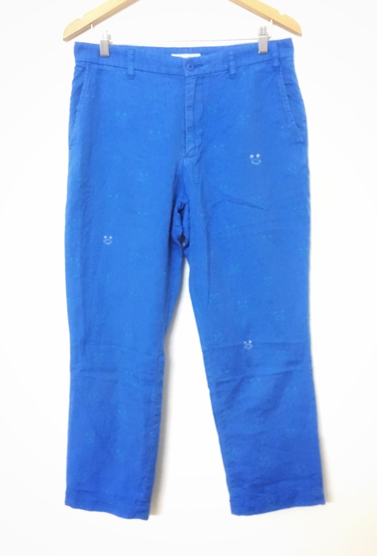 Issey Miyake × Japanese Brand × Ne-Net Ne-Net By Issey Miyake Cropped Pant Full Print Pant Size US 32 / EU 48 - 2 Thumbnail