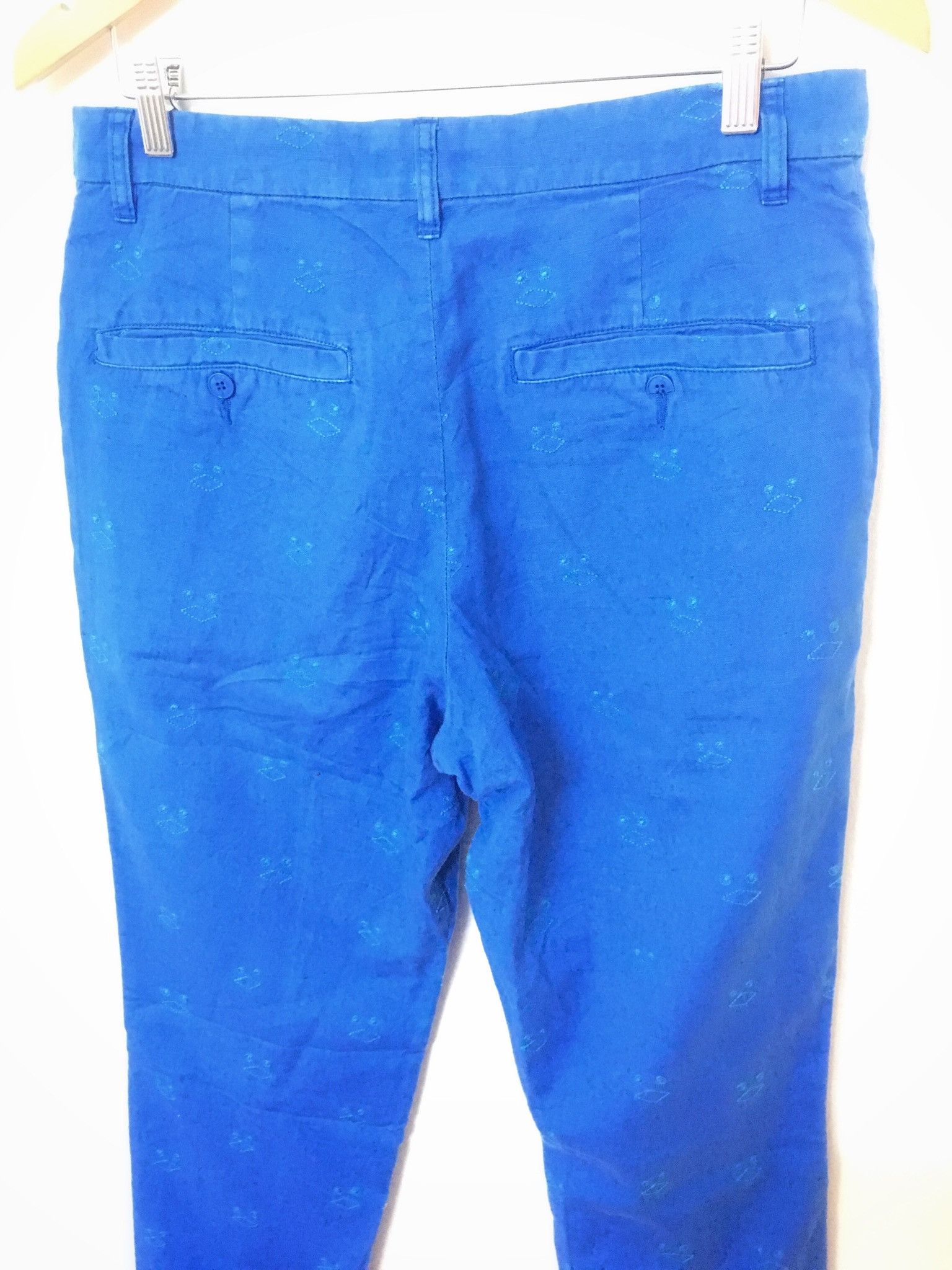 Issey Miyake × Japanese Brand × Ne-Net Ne-Net By Issey Miyake Cropped Pant Full Print Pant Size US 32 / EU 48 - 6 Thumbnail