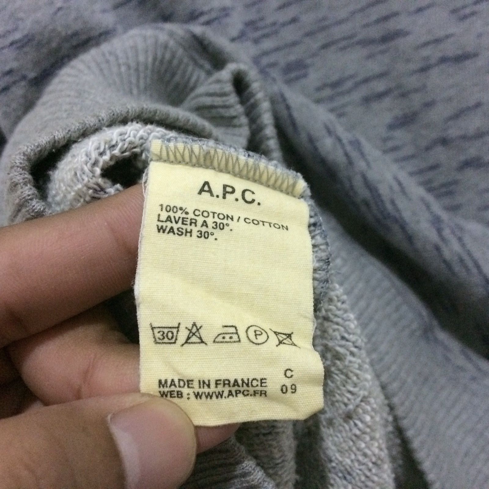 A.P.C. Vintage Apc Striped Crewneck Size US S / EU 44-46 / 1 - 3 Thumbnail