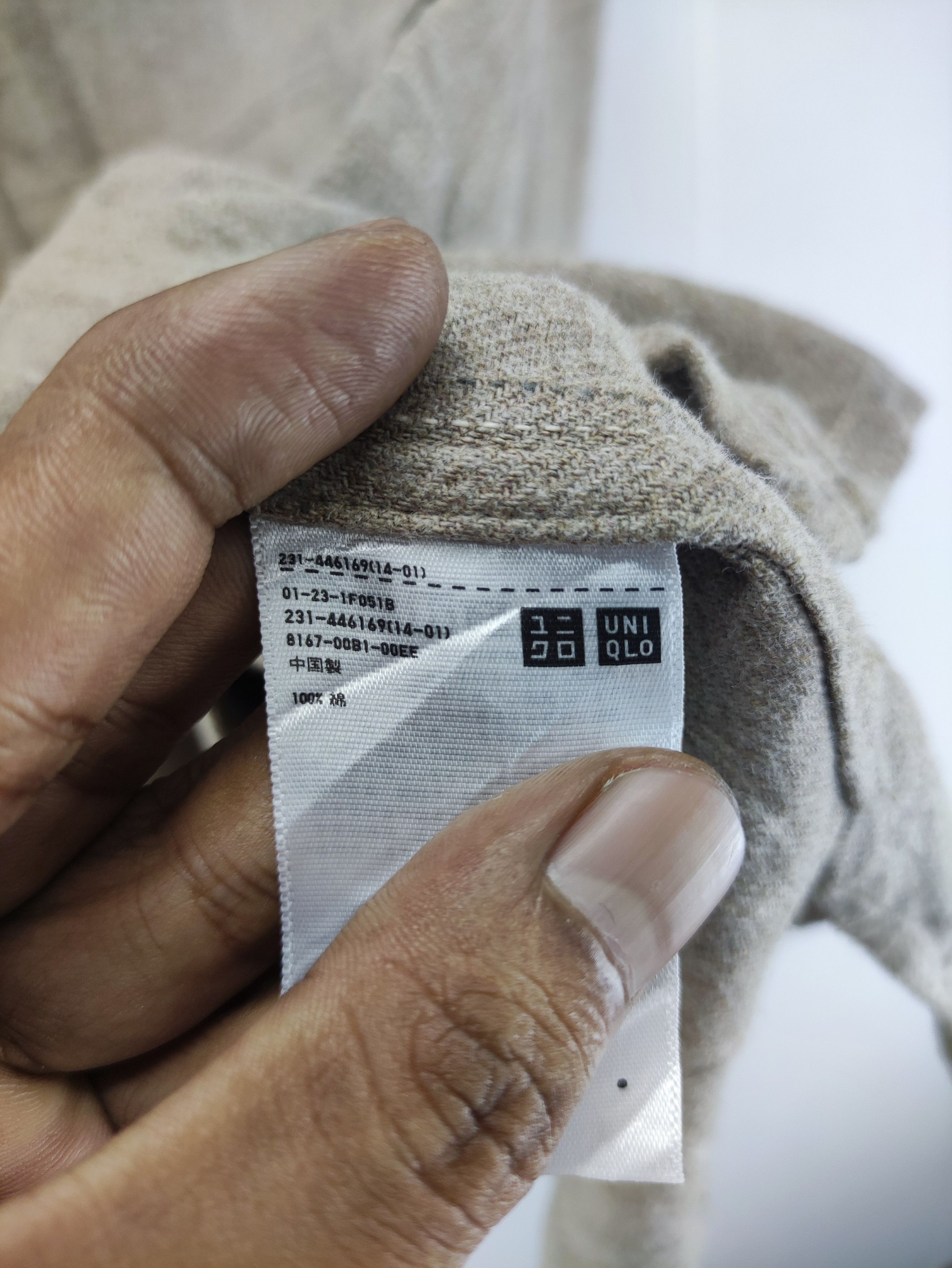 Uniqlo Uniqlo Flannel Shirt Button Up Size L / US 10 / IT 46 - 3 Thumbnail