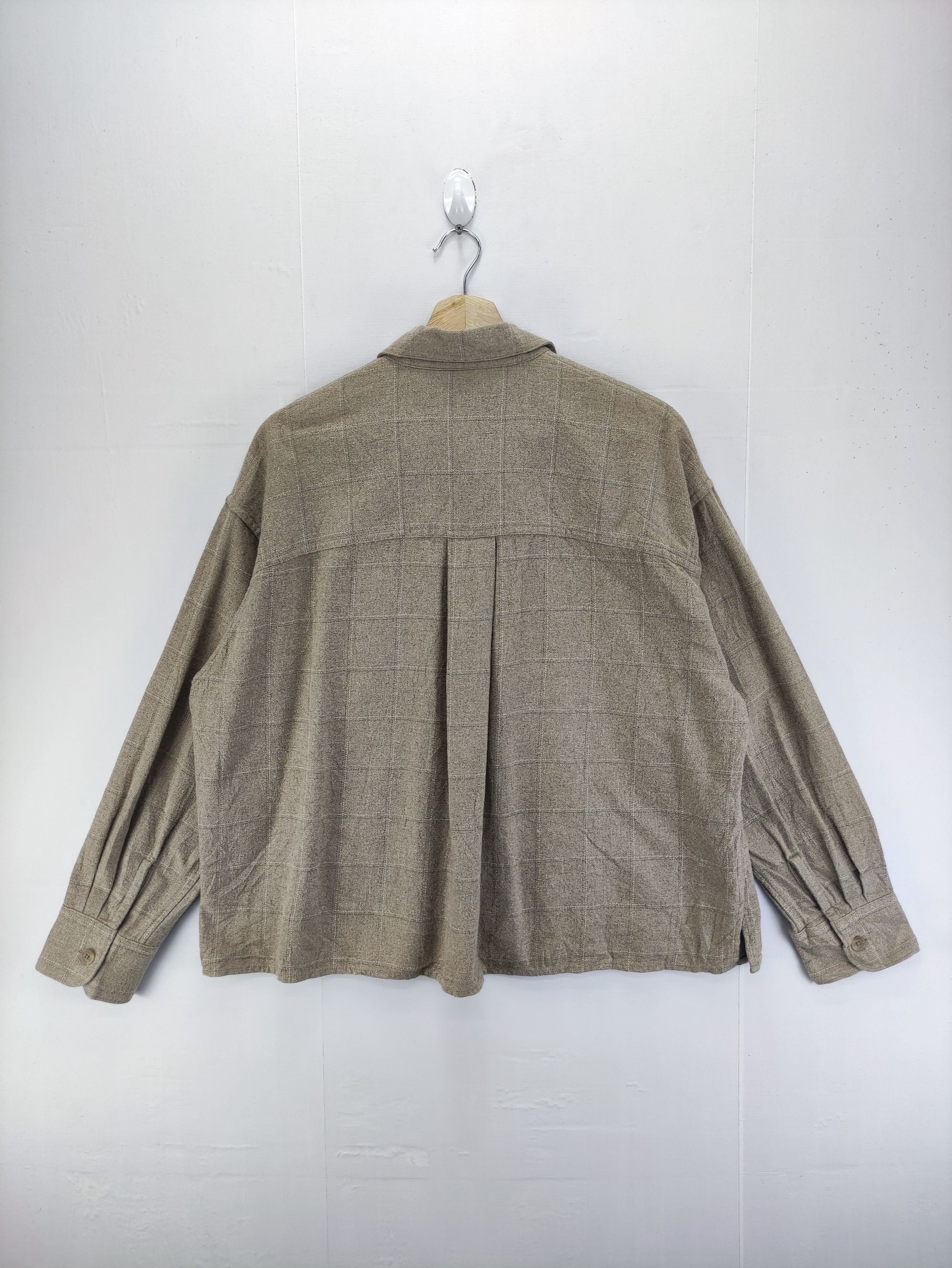 Uniqlo Uniqlo Flannel Shirt Button Up Size L / US 10 / IT 46 - 7 Thumbnail