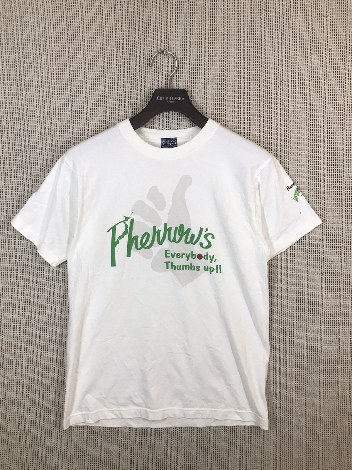 Japanese Brand × Pherrow's ‼️PHERROWS EVERYBODY THUMBS UP!! TSHIRT‼️ Size US M / EU 48-50 / 2 - 1 Thumbnail