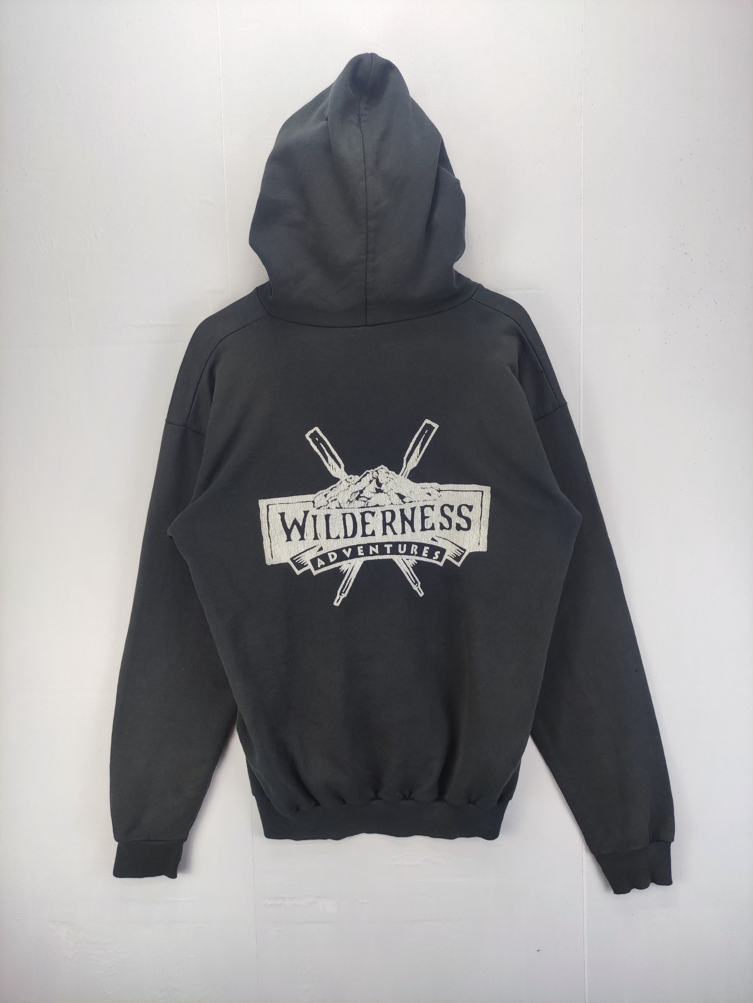 Japanese Brand Vintage Wilderness Sweater PullOver Hoodie Size US M / EU 48-50 / 2 - 11 Thumbnail