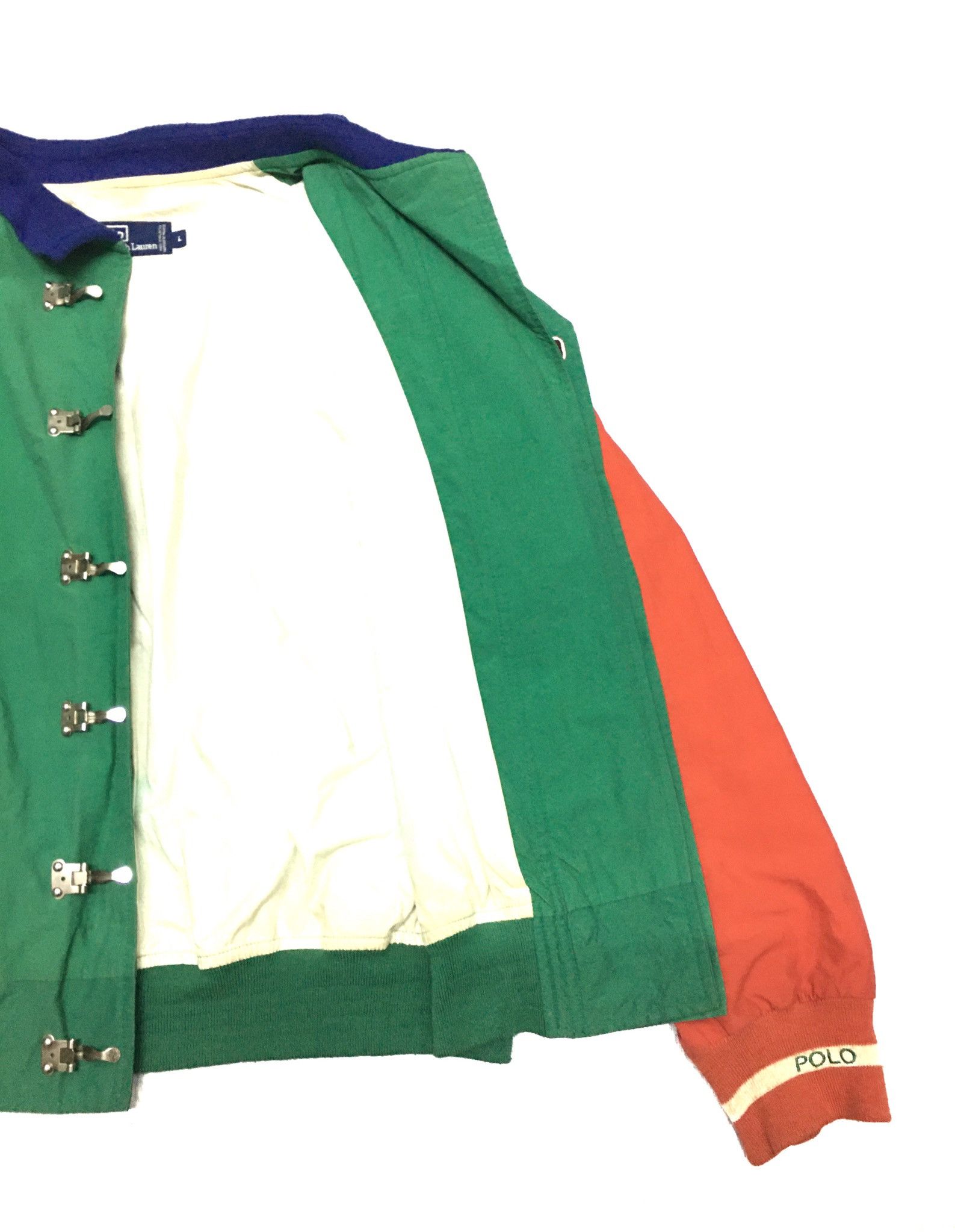 Polo Ralph Lauren × Ralph Lauren Vintage Polo Sport Ralph Lauren 90s Multicolour Size US L / EU 52-54 / 3 - 8 Thumbnail
