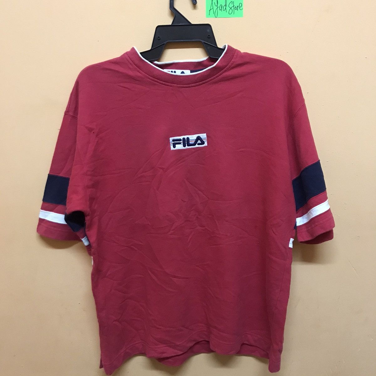 VTG FILA LOGOBOX INSPIRED SUPREME LOGO BOX TEE Tops