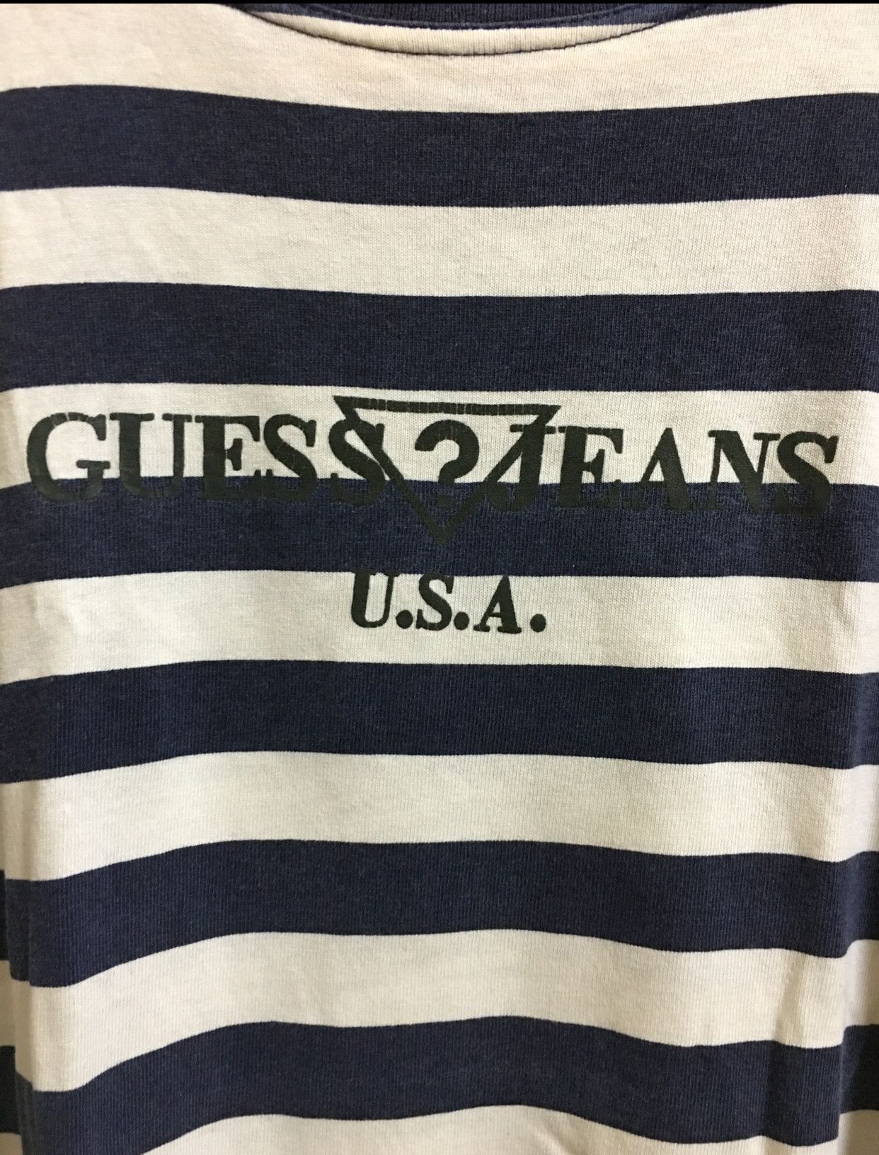 Guess Vintage Guess Striped Size US XL / EU 56 / 4 - 5 Thumbnail