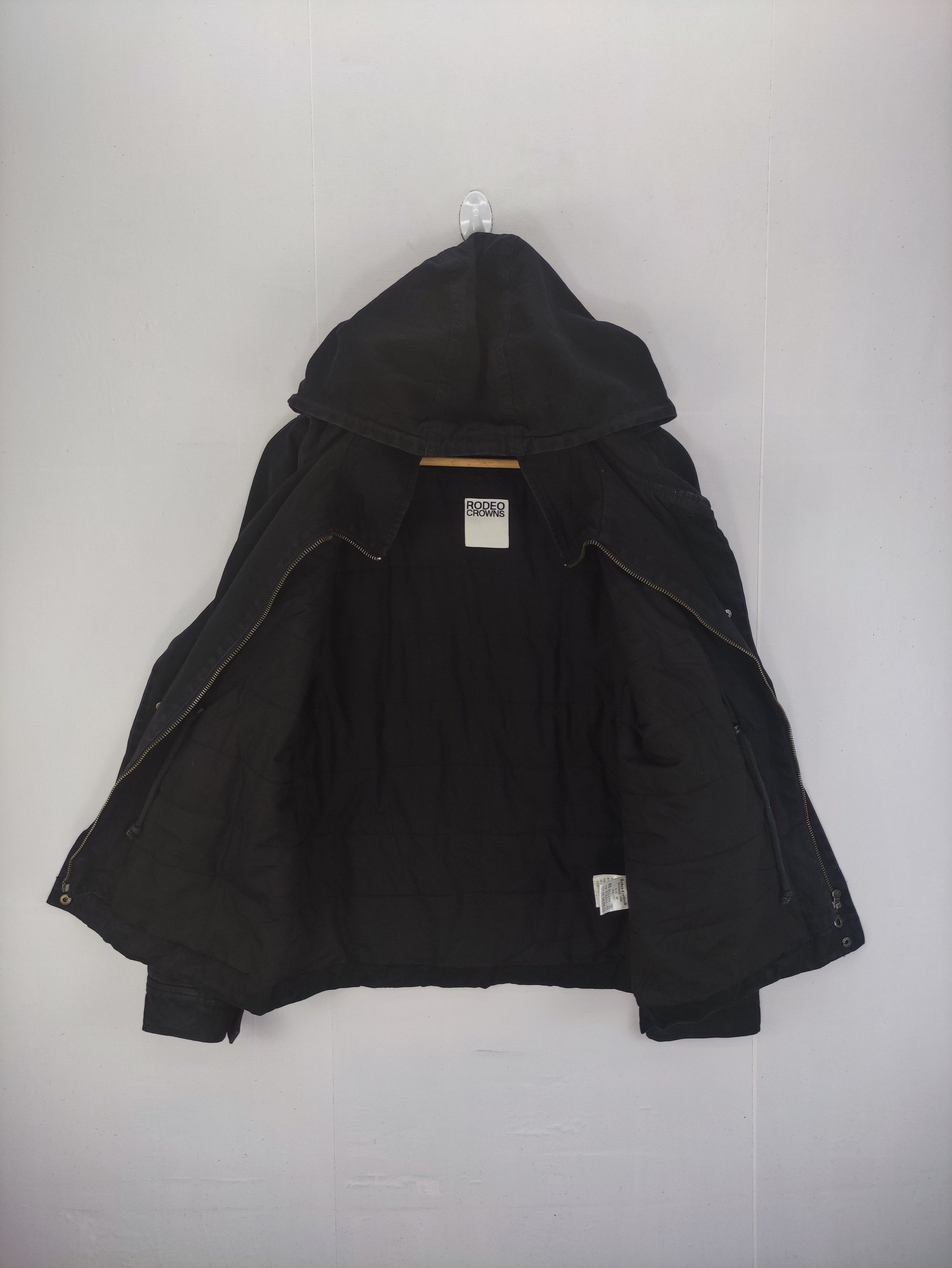 Japanese Brand Vintage Rodeo Crowns Jacket Zipper Hoodie Size S / US 4 / IT 40 - 5 Thumbnail