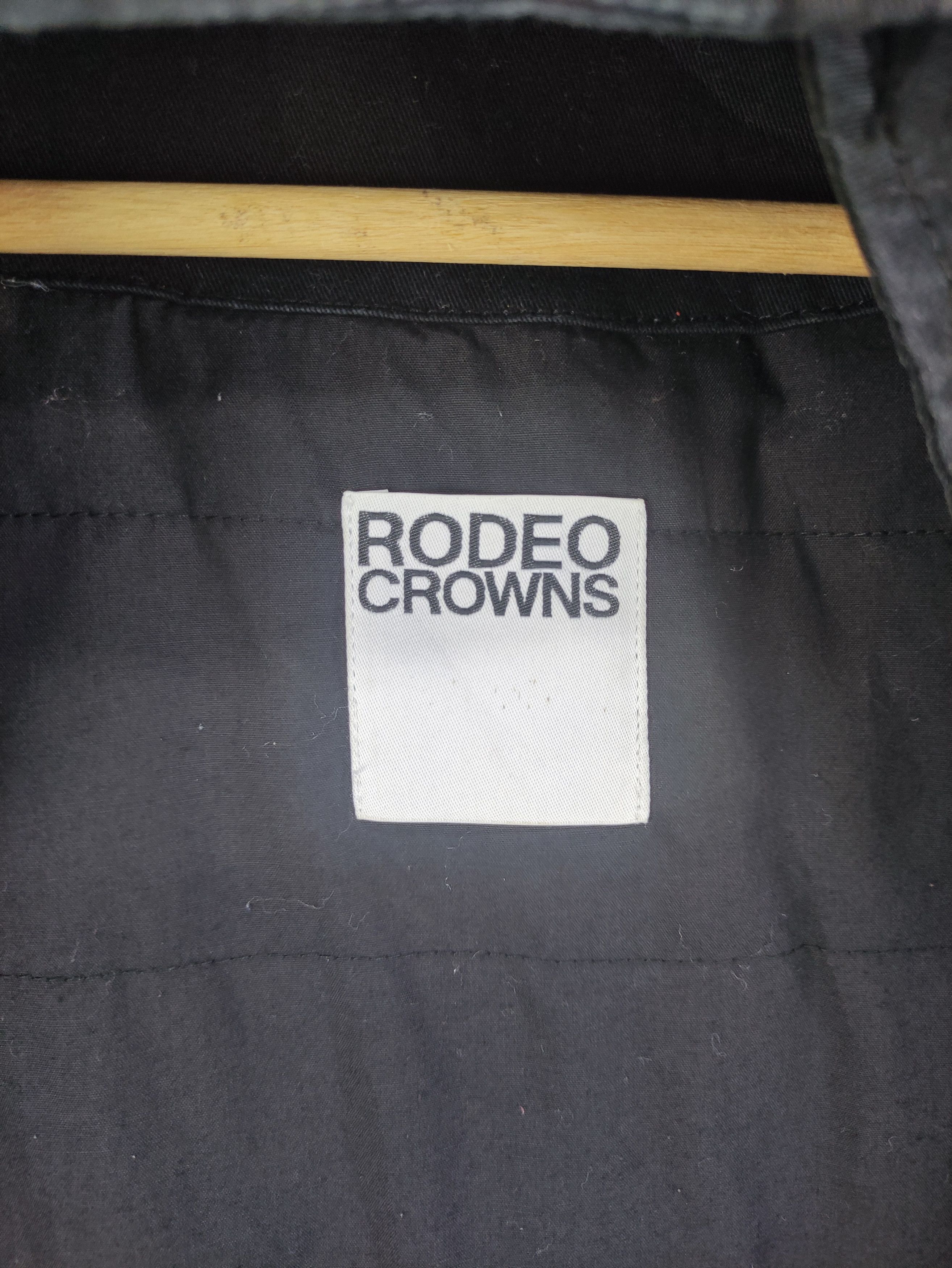 Japanese Brand Vintage Rodeo Crowns Jacket Zipper Hoodie Size S / US 4 / IT 40 - 7 Thumbnail