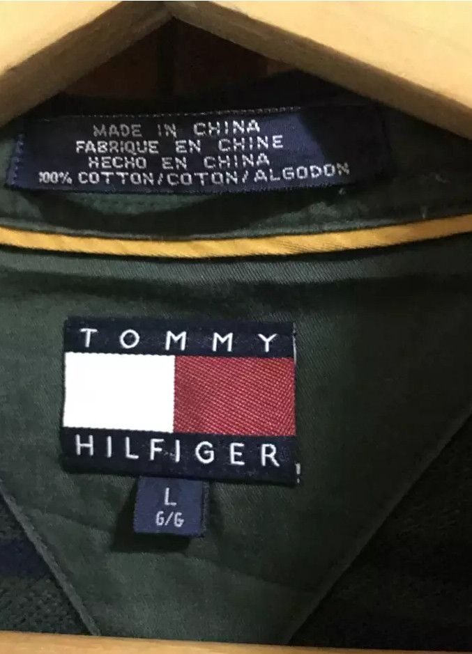 Tommy Hilfiger Vintage Tommy Hilfiger Striped Rugby Shirt Size US L / EU 52-54 / 3 - 7 Thumbnail