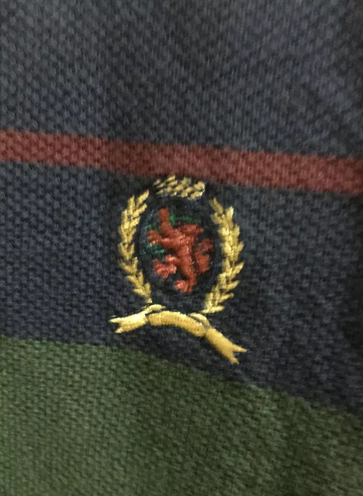 Tommy Hilfiger Vintage Tommy Hilfiger Striped Rugby Shirt Size US L / EU 52-54 / 3 - 3 Thumbnail