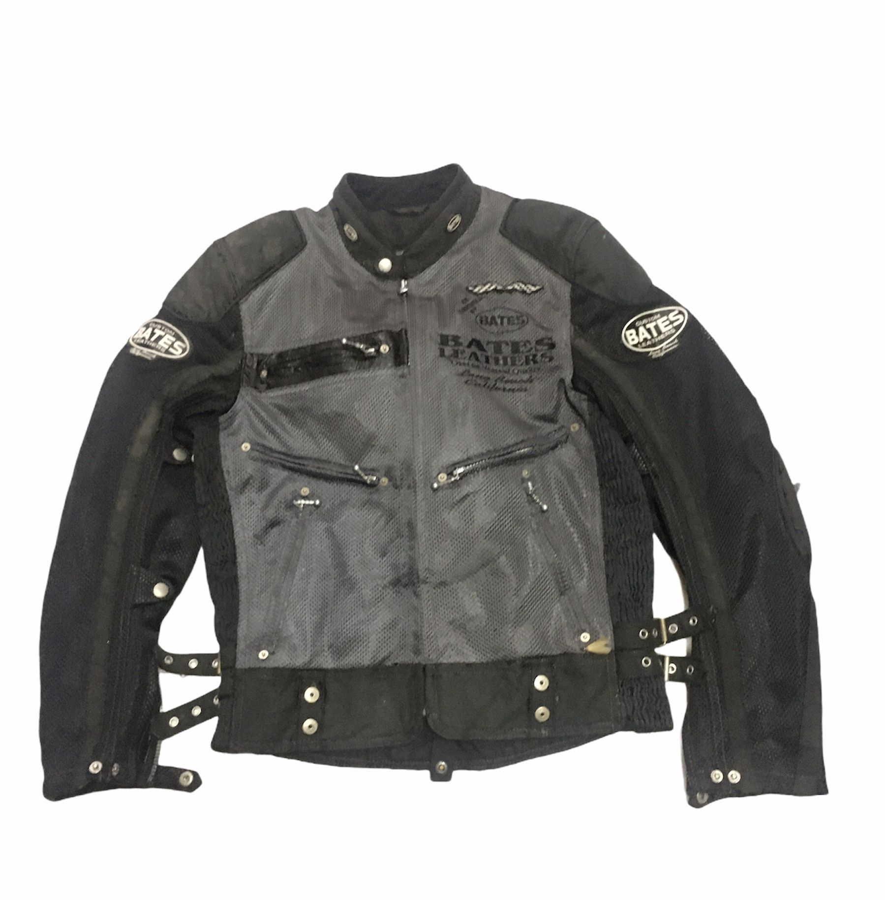 Bates Hats × Vintage Bates Custom Leather Motorcycle Jacket Size US M / EU 48-50 / 2 - 3 Thumbnail